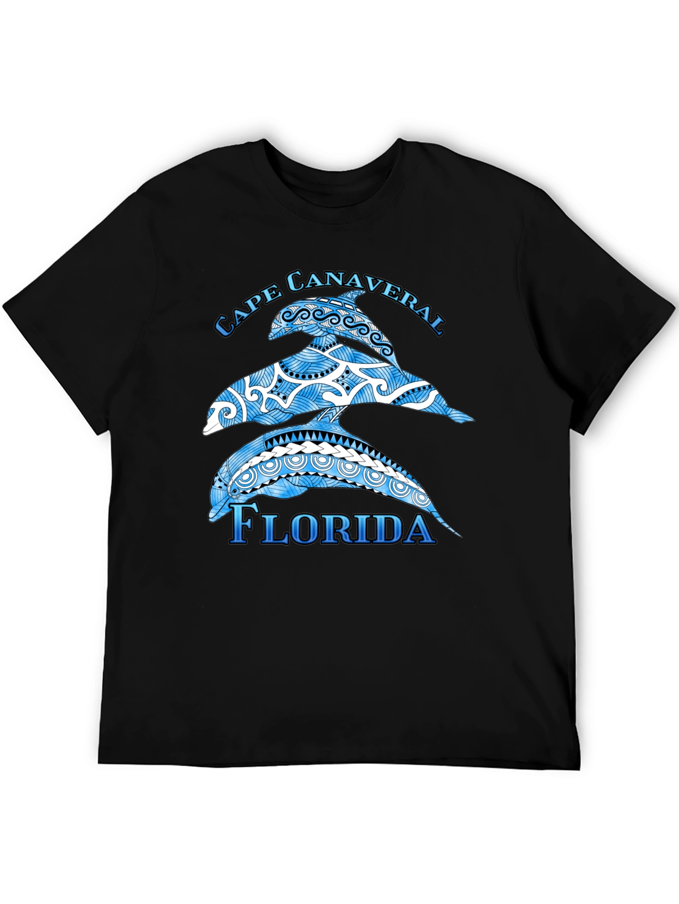 Cape Canaveral Florida Dolphin Graphic Tee