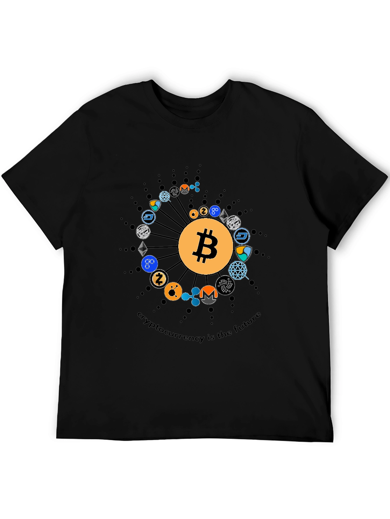 Cryptocurrency T-Shirt - Bitcoin & Altcoins