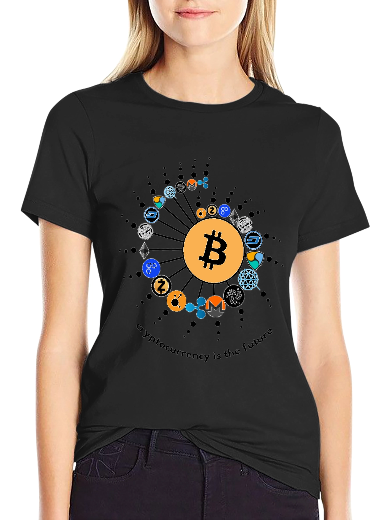 Cryptocurrency T-Shirt - Bitcoin & Altcoins