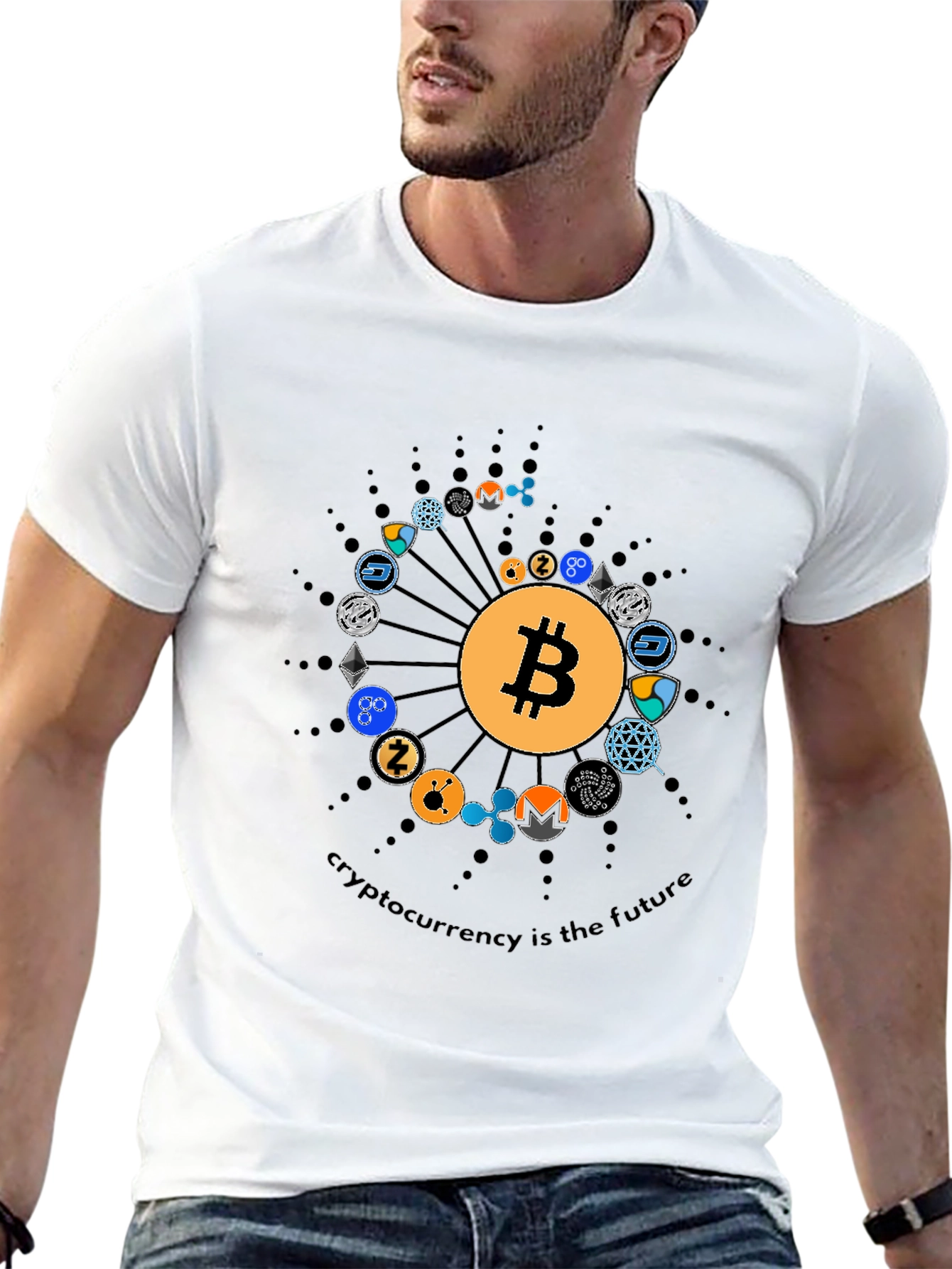 Cryptocurrency T-Shirt - Bitcoin & Altcoins