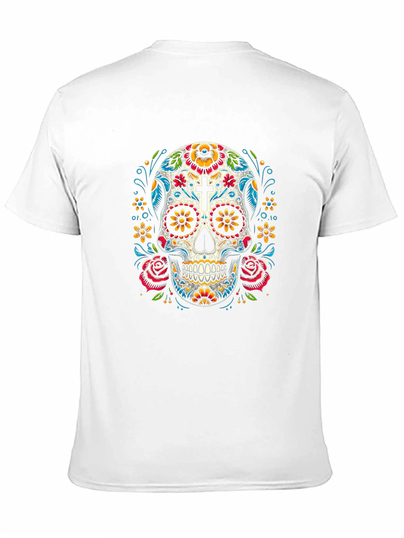 Day of the Dead Sugar Skull T-Shirt
