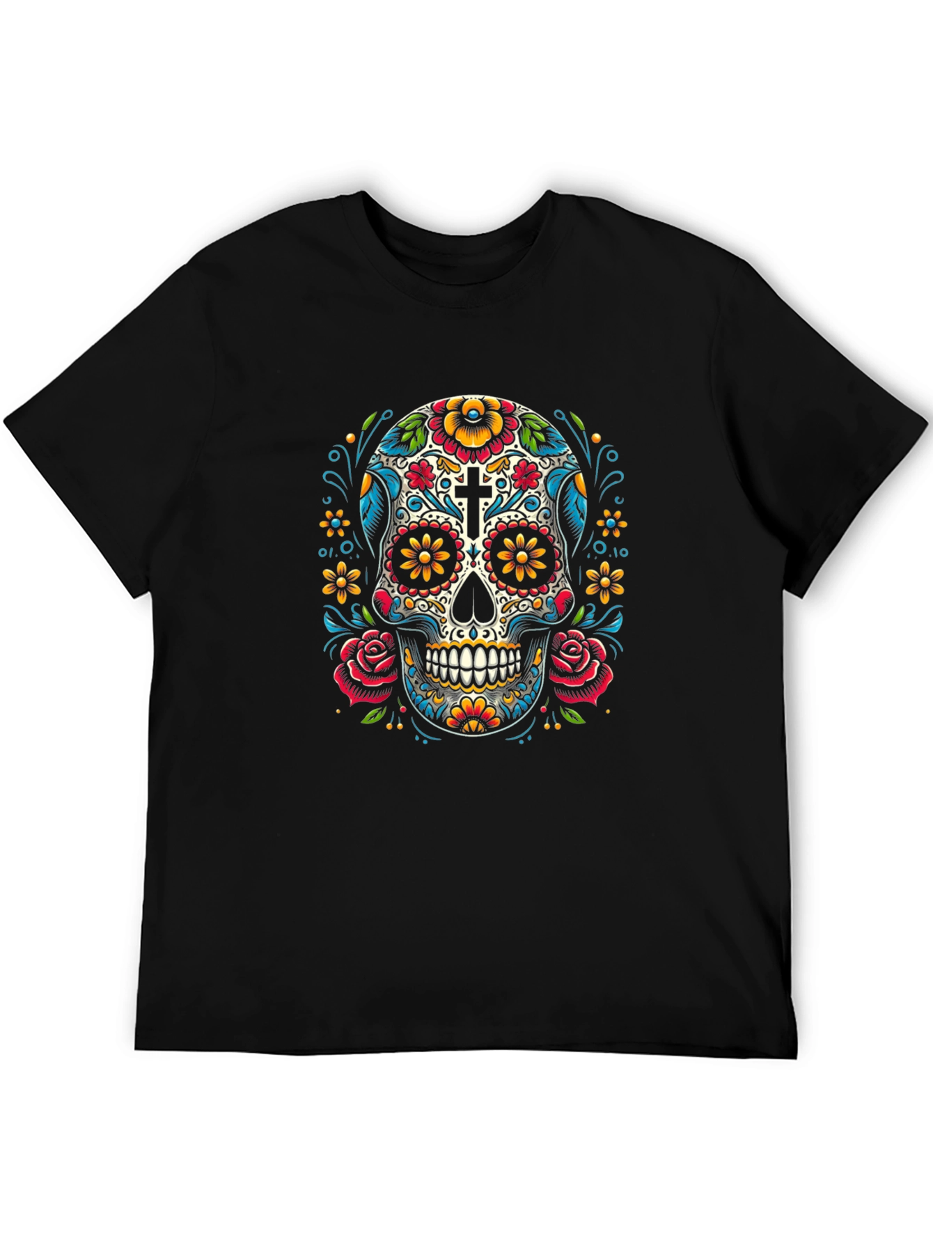 Day of the Dead Sugar Skull T-Shirt