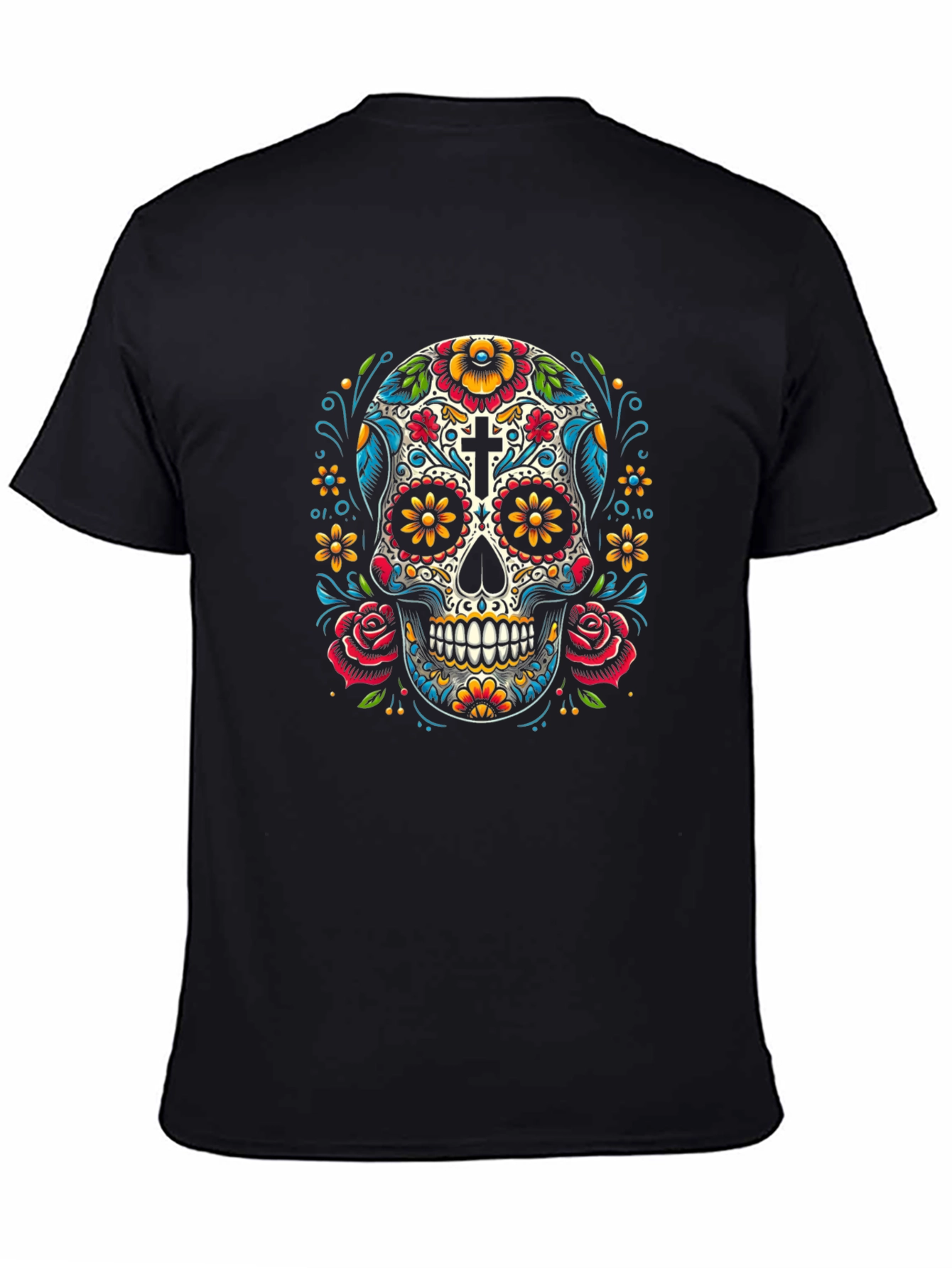 Day of the Dead Sugar Skull T-Shirt