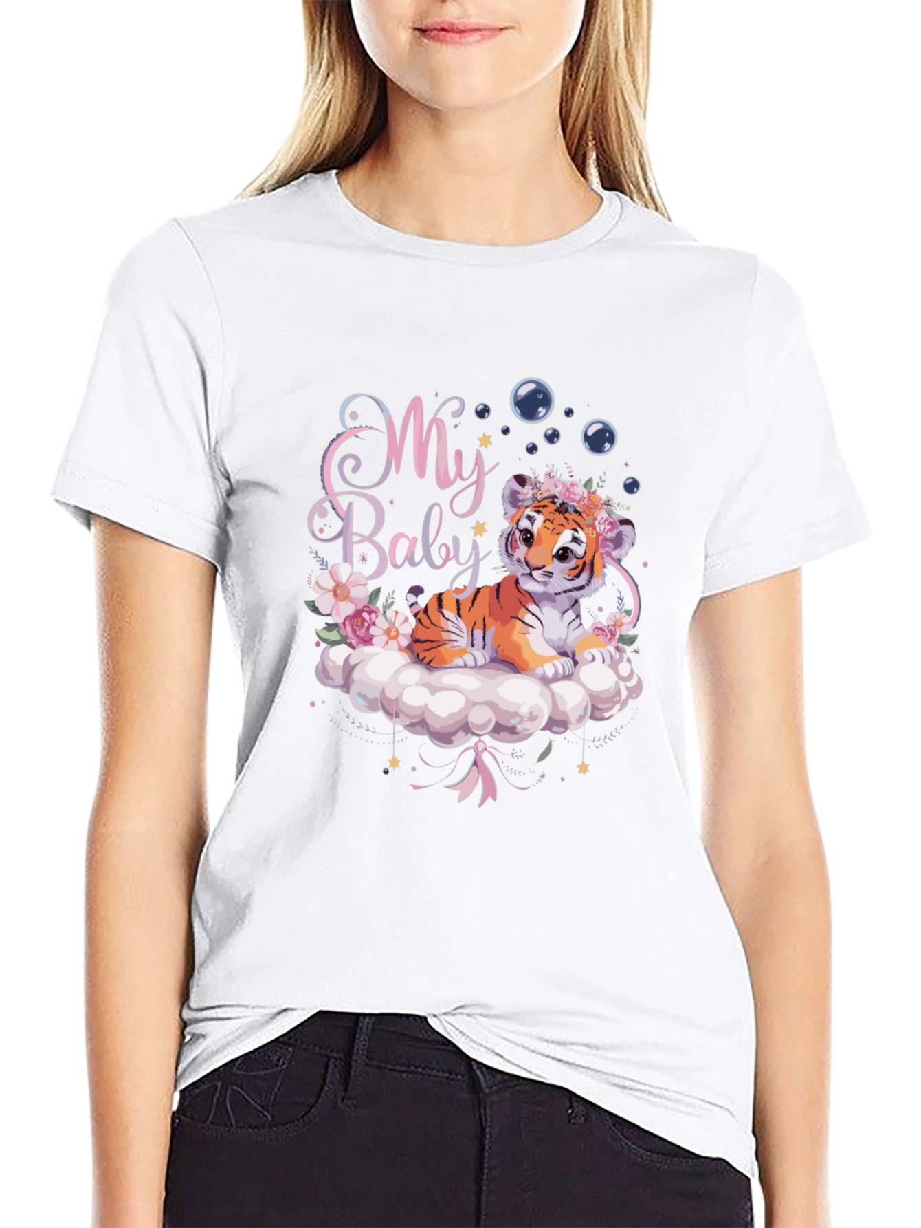 My Baby Tiger Graphic Tee