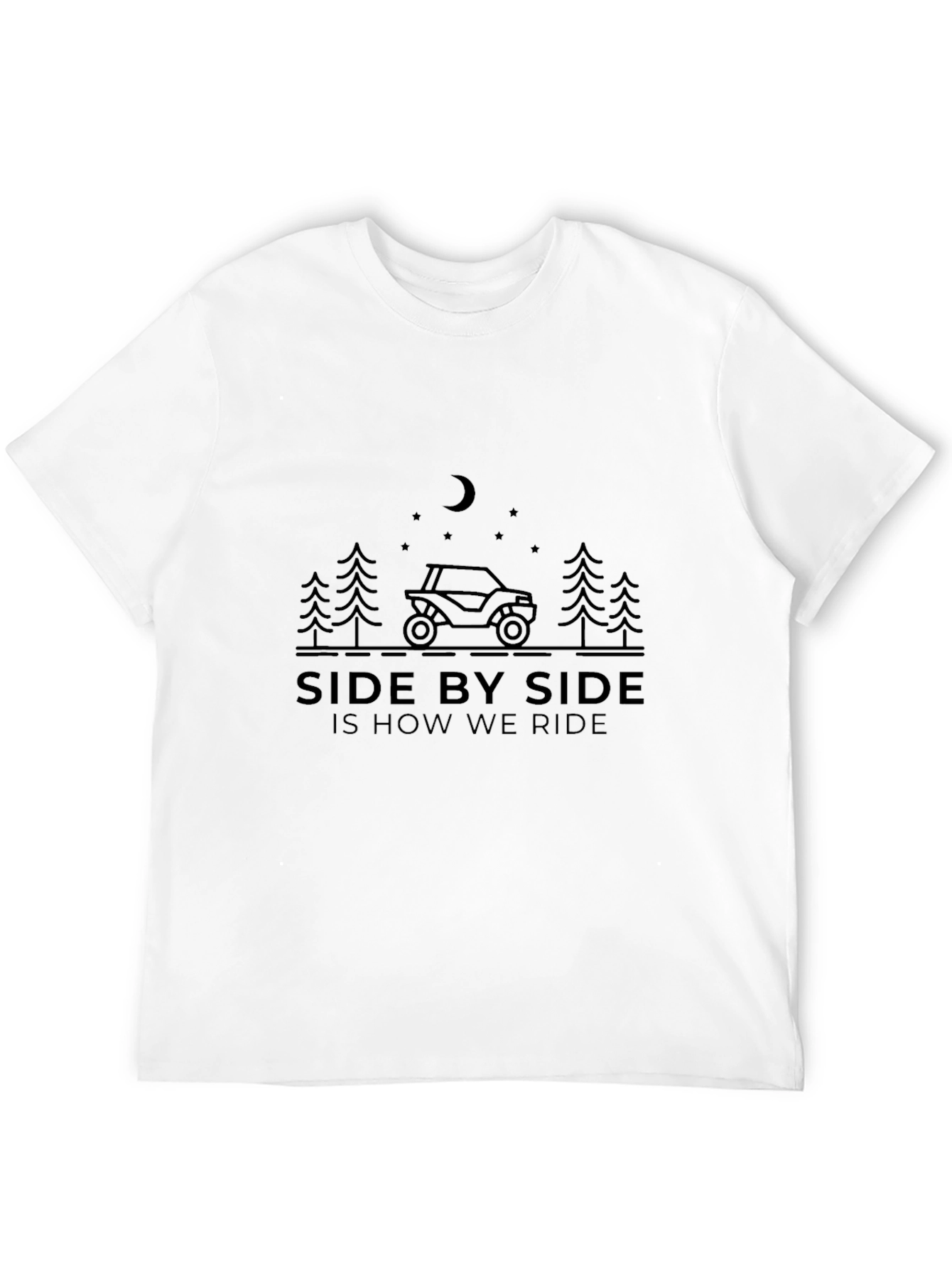 Side by Side is How We Ride Graphic Tee