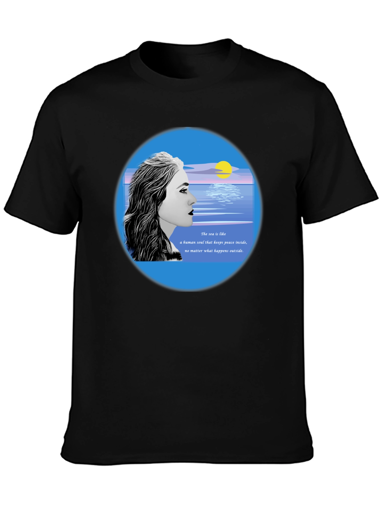 Sea Soul T-Shirt - Peace Inside No Matter What