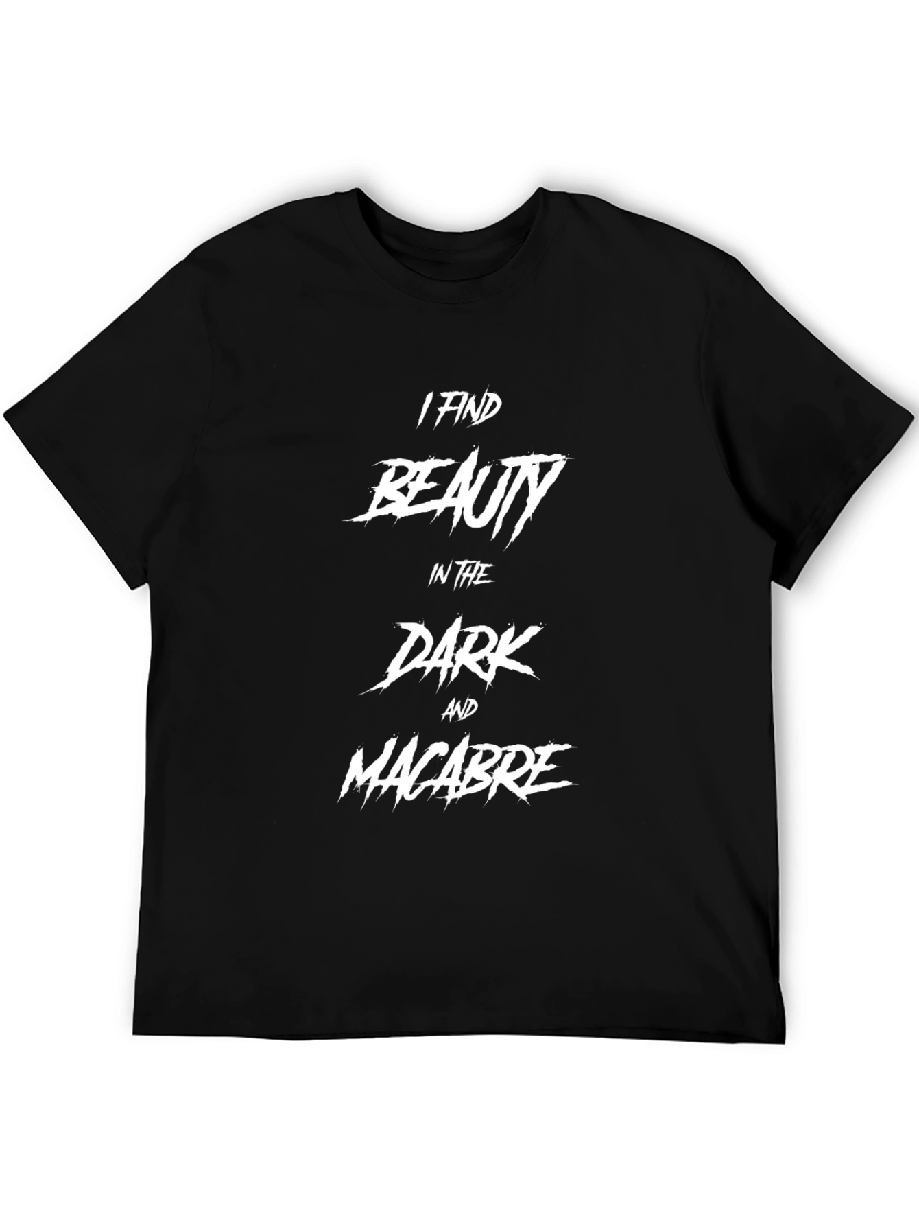 Dark Beauty T-Shirt - Gothic Macabre Design