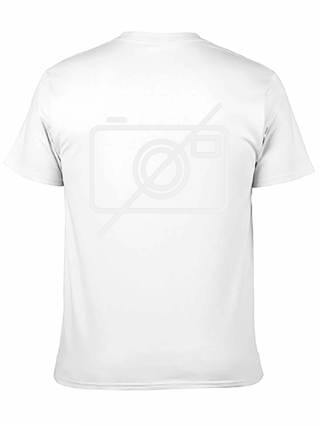 No Photography T-Shirt - Black Crew Neck Tee