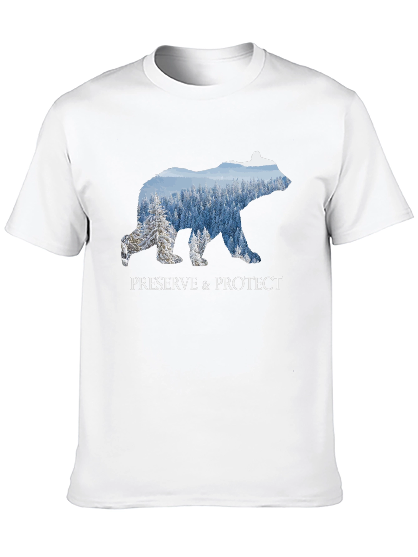 Preserve & Protect Bear Silhouette Graphic Tee