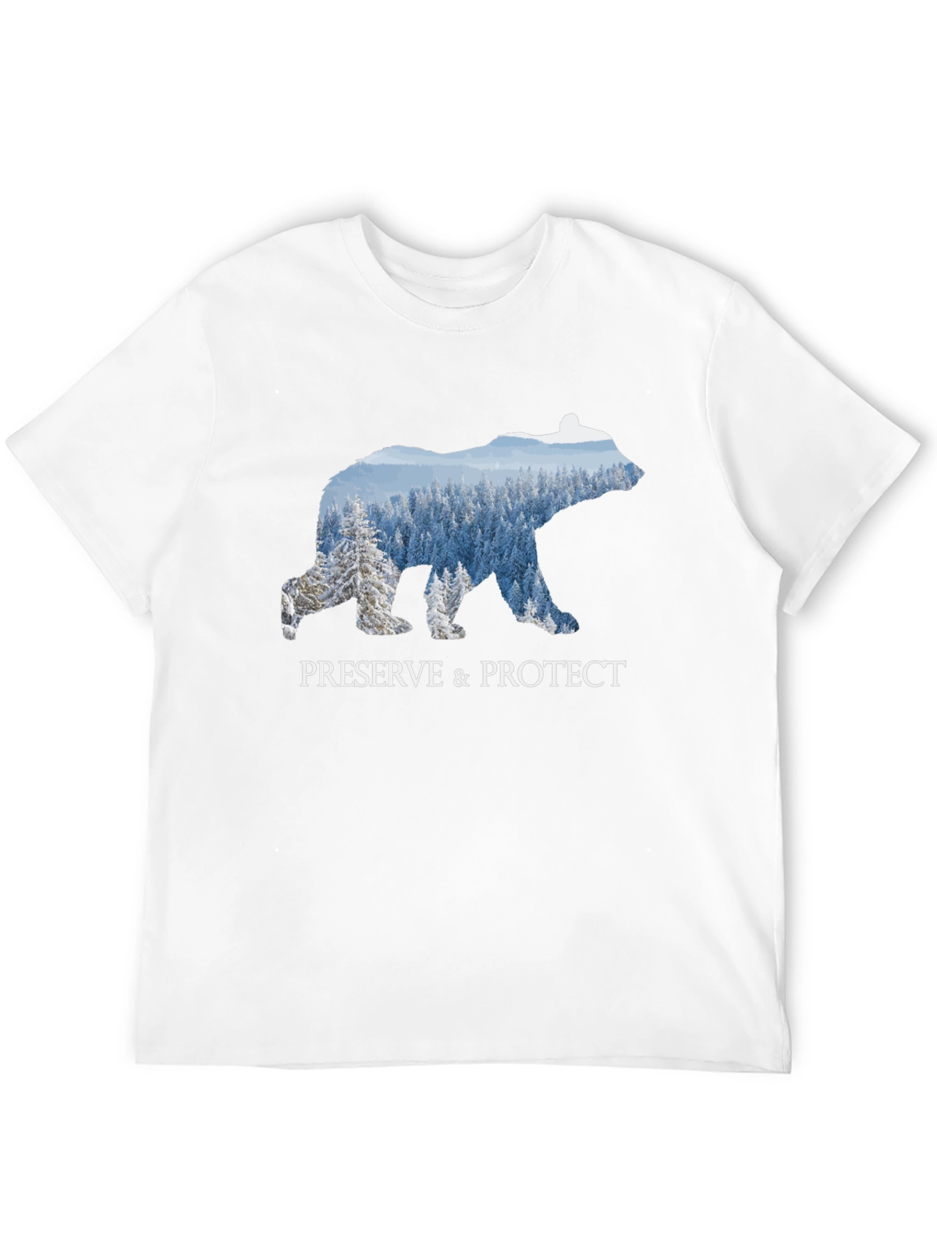 Preserve & Protect Bear Silhouette Graphic Tee