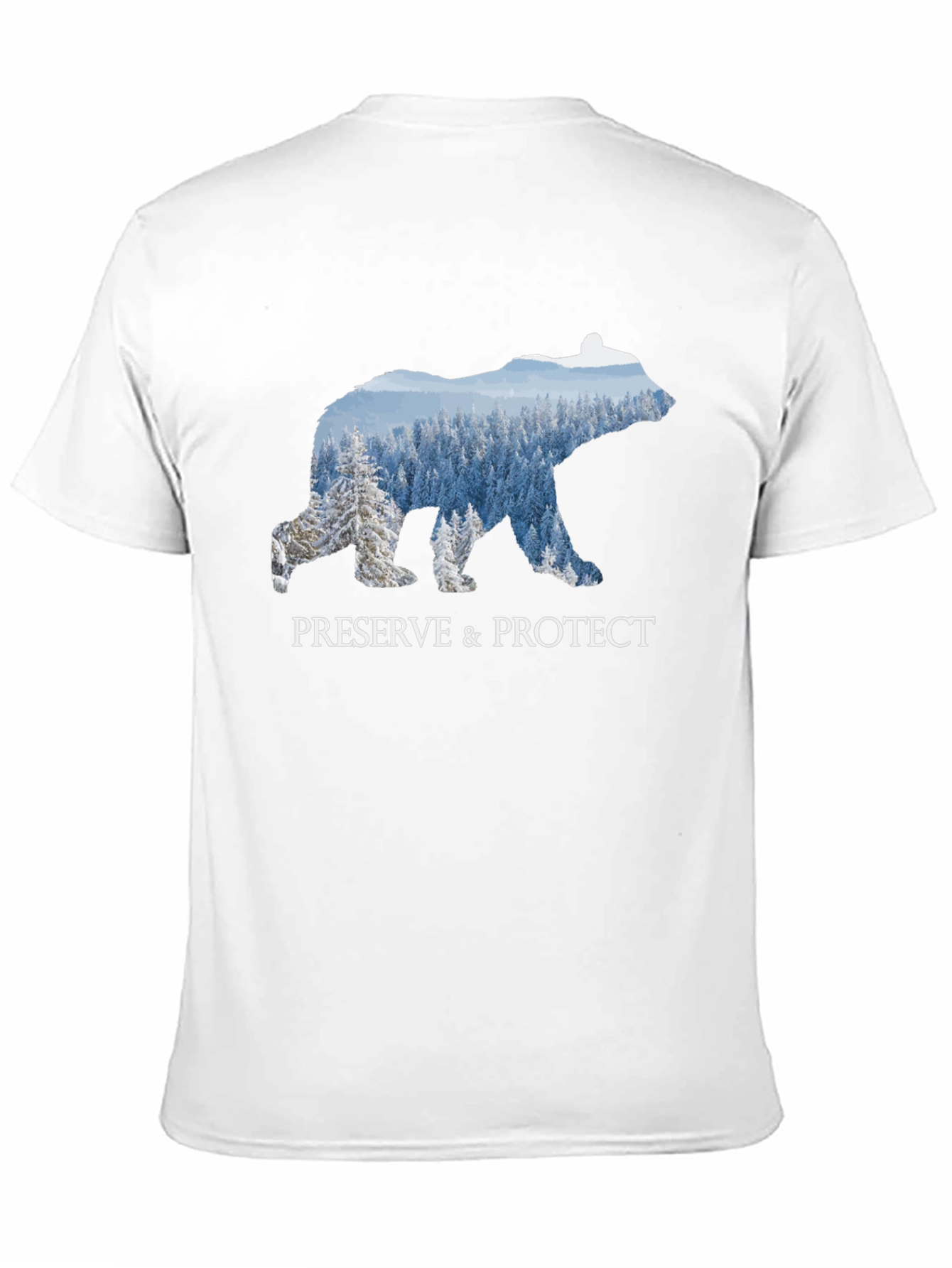 Preserve & Protect Bear Silhouette Graphic Tee