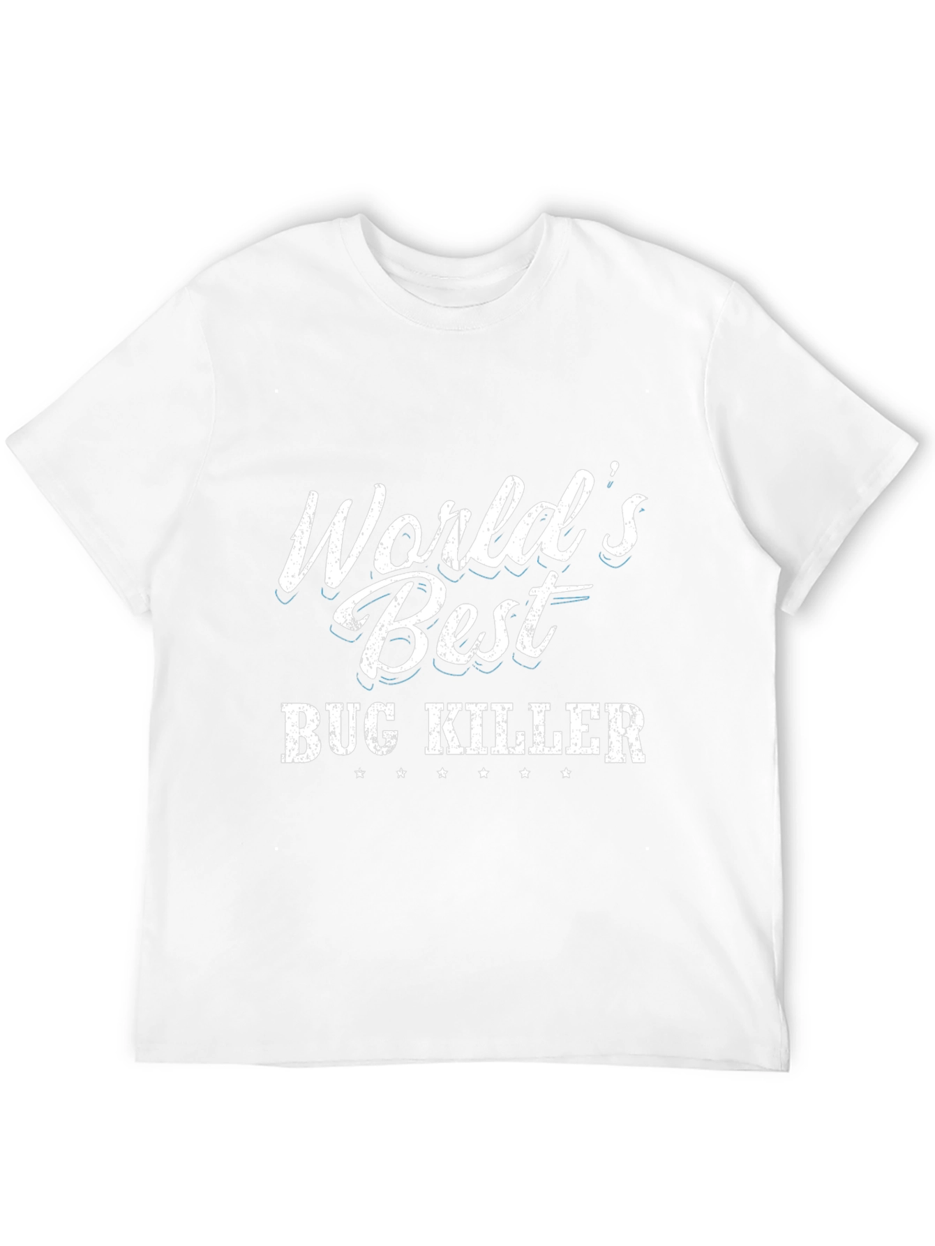 Worlds Best Bug Killer Black T-Shirt