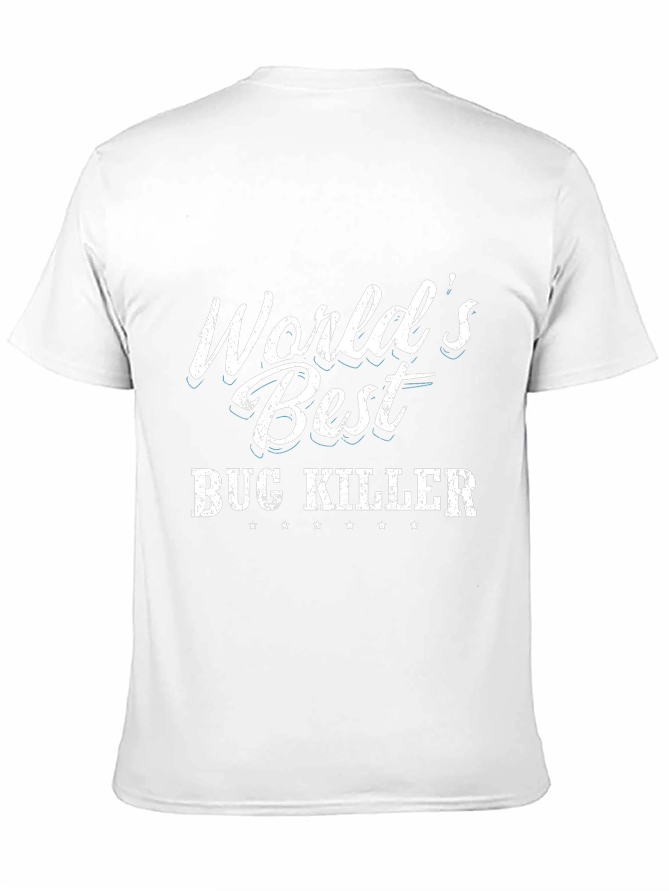 Worlds Best Bug Killer Black T-Shirt