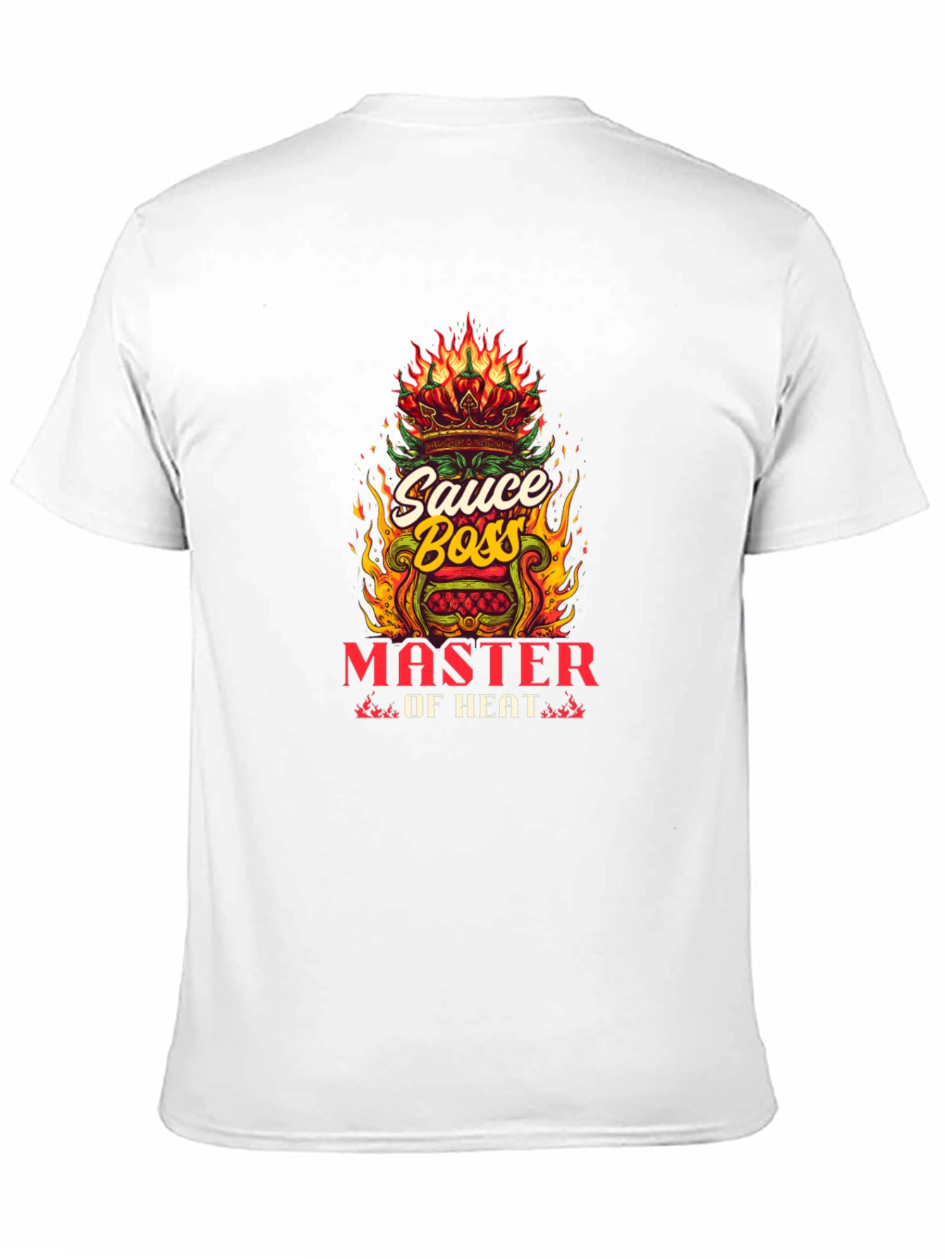 Sauce Boss Master Of Heat Black Graphic Tee