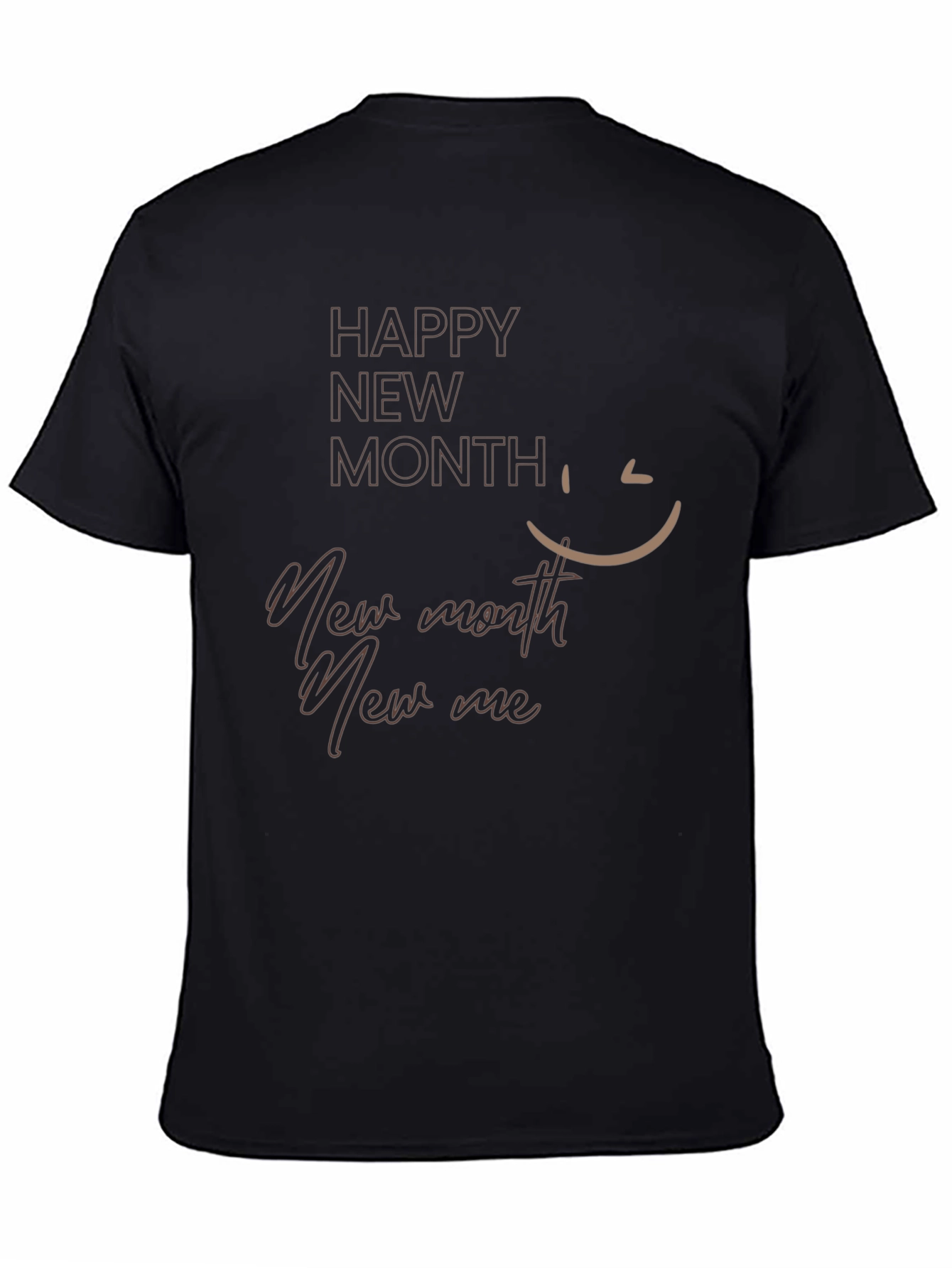 Happy New Month Graphic T-Shirt
