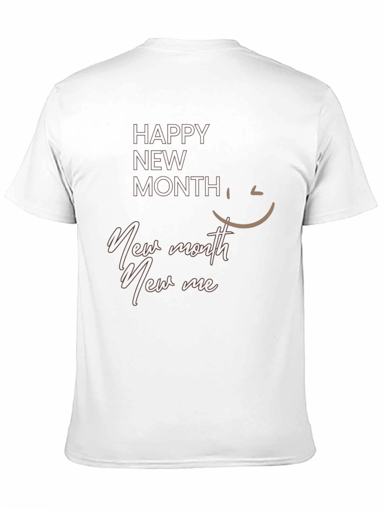 Happy New Month Graphic T-Shirt
