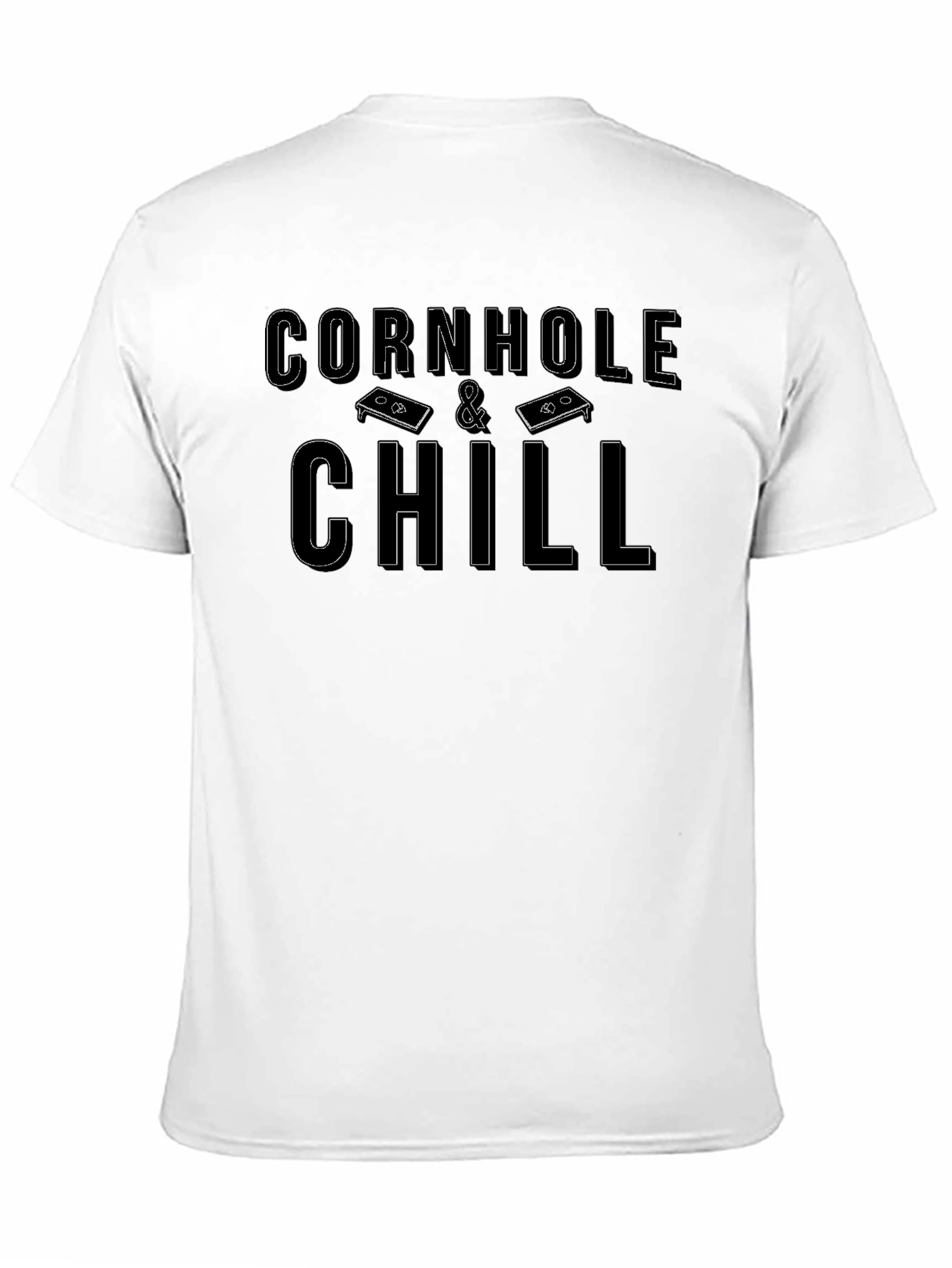 Cornhole & Chill Graphic Tee