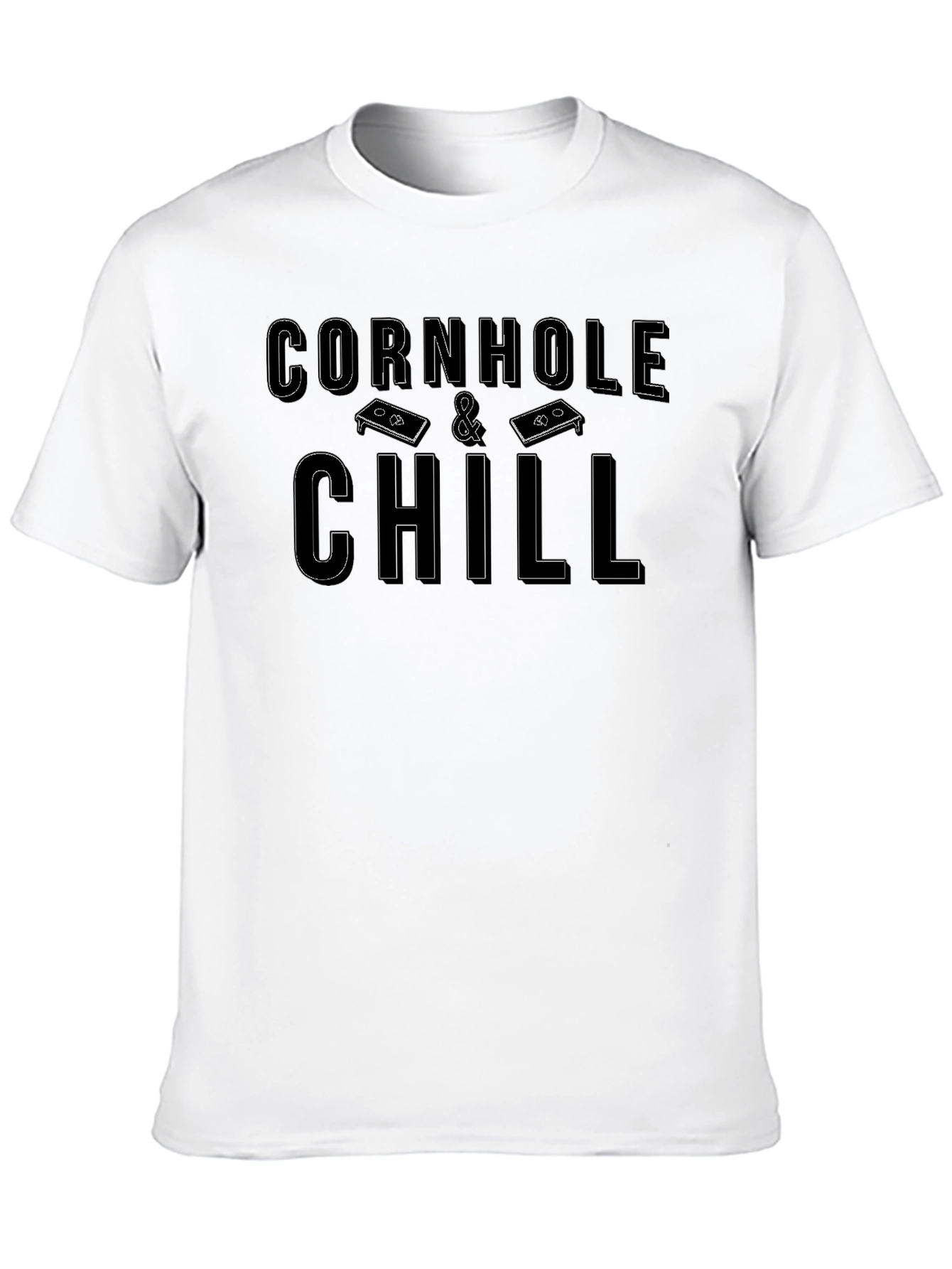 Cornhole & Chill Graphic Tee