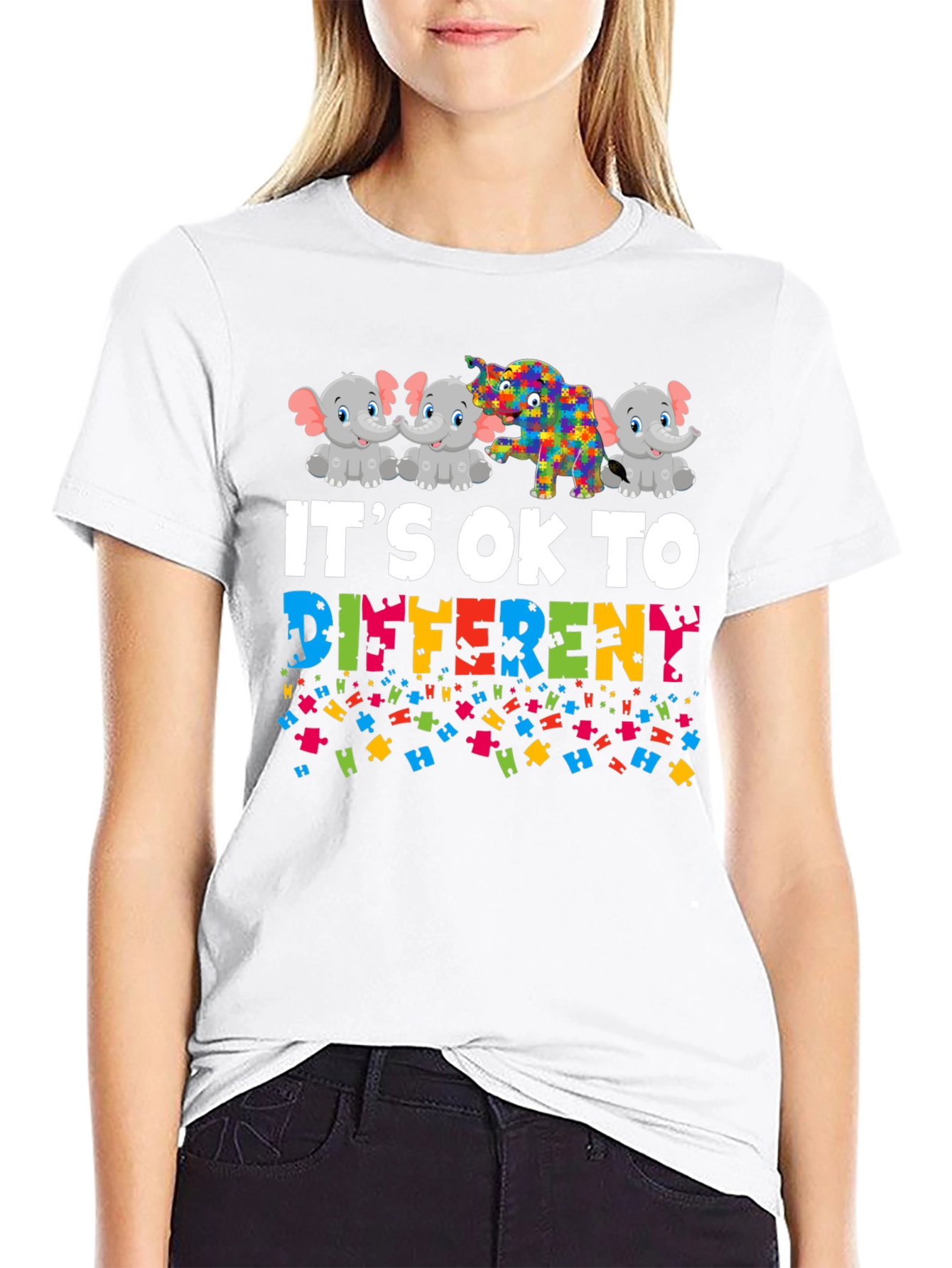 Its OK to Be Different Autism Awareness T-Shirt