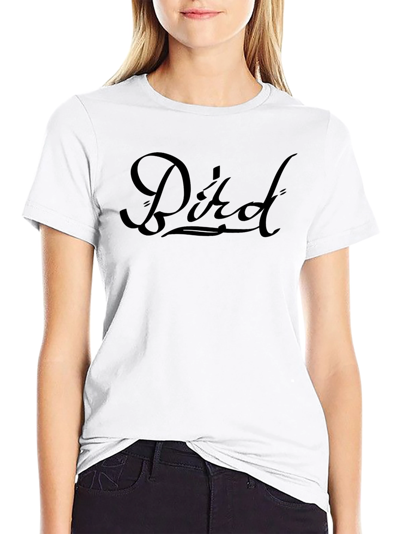 Bird Graphic Tee - Mens Black T-Shirt