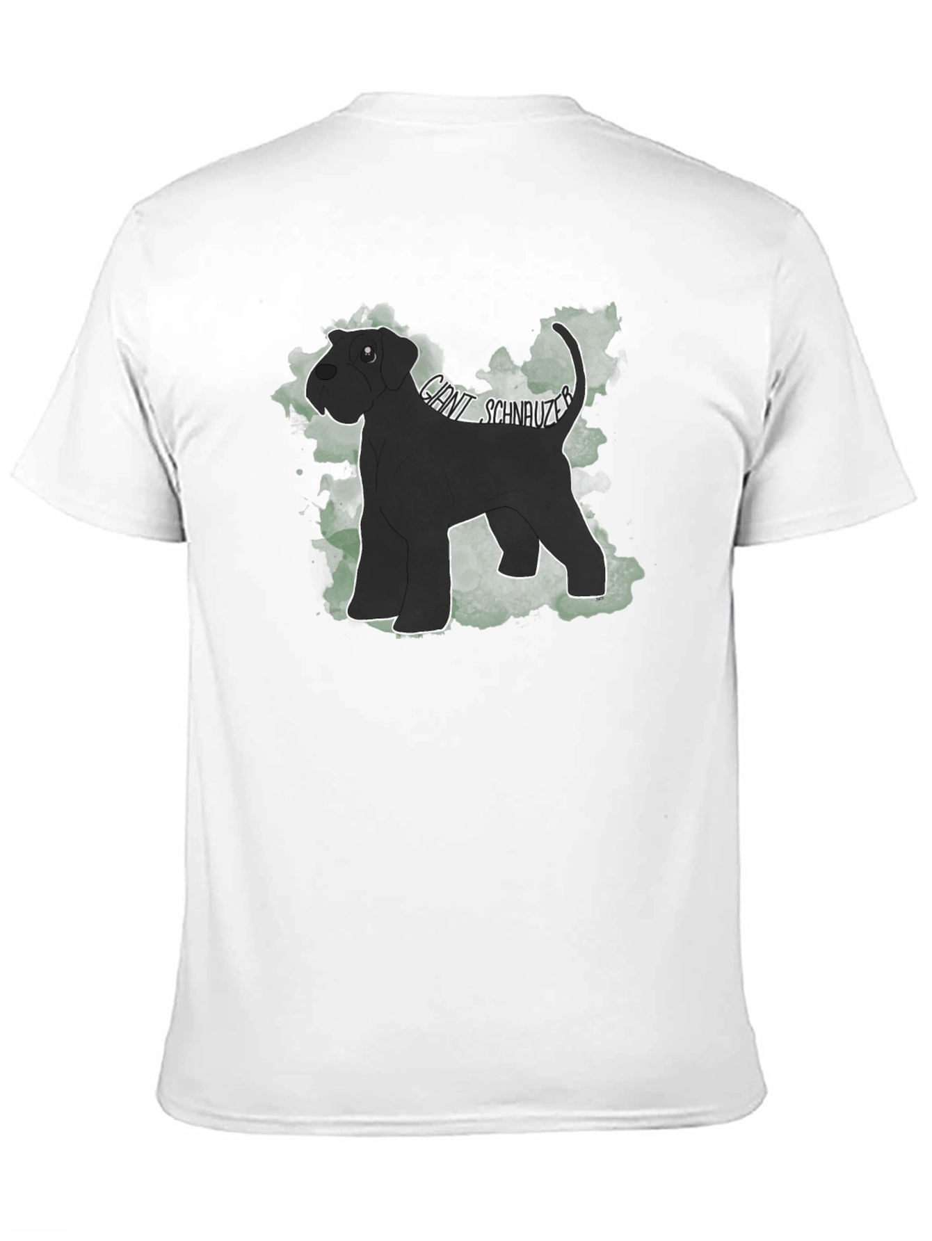 Giant Schnauzer Dog T-Shirt - Black Tee