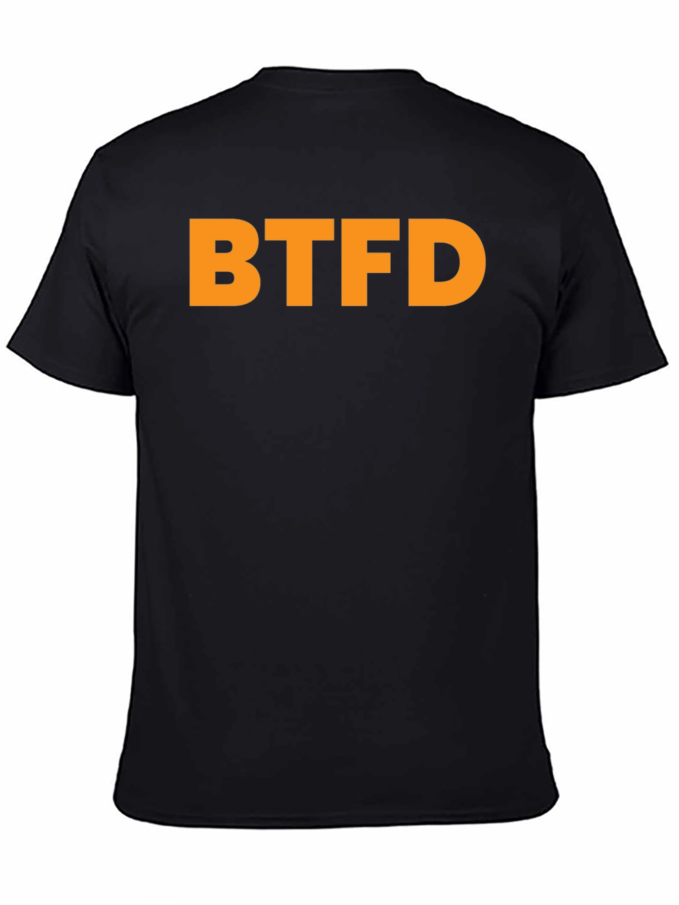 BTFD T-Shirt - Black Cotton Graphic Tee