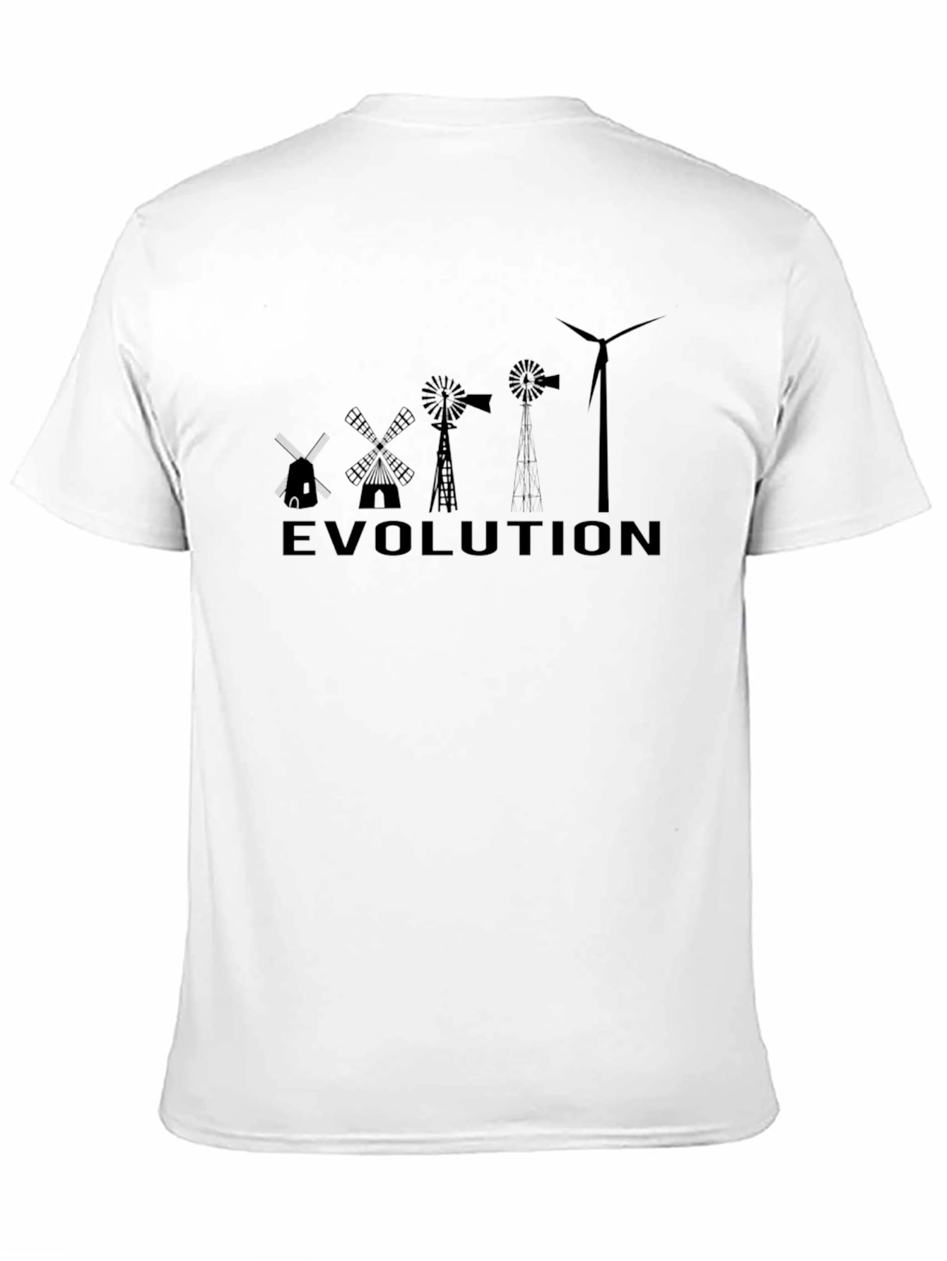 Evolution of Power - Windmill T-Shirt