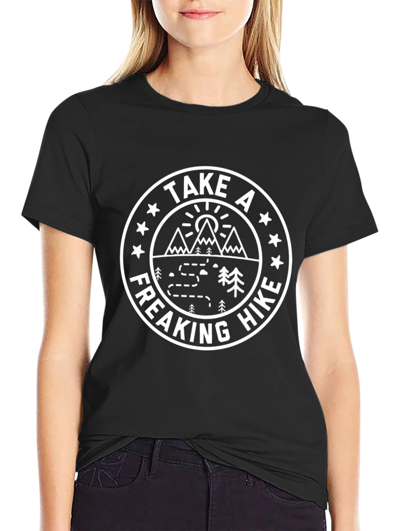 Take A Freaking Hike Graphic Tee