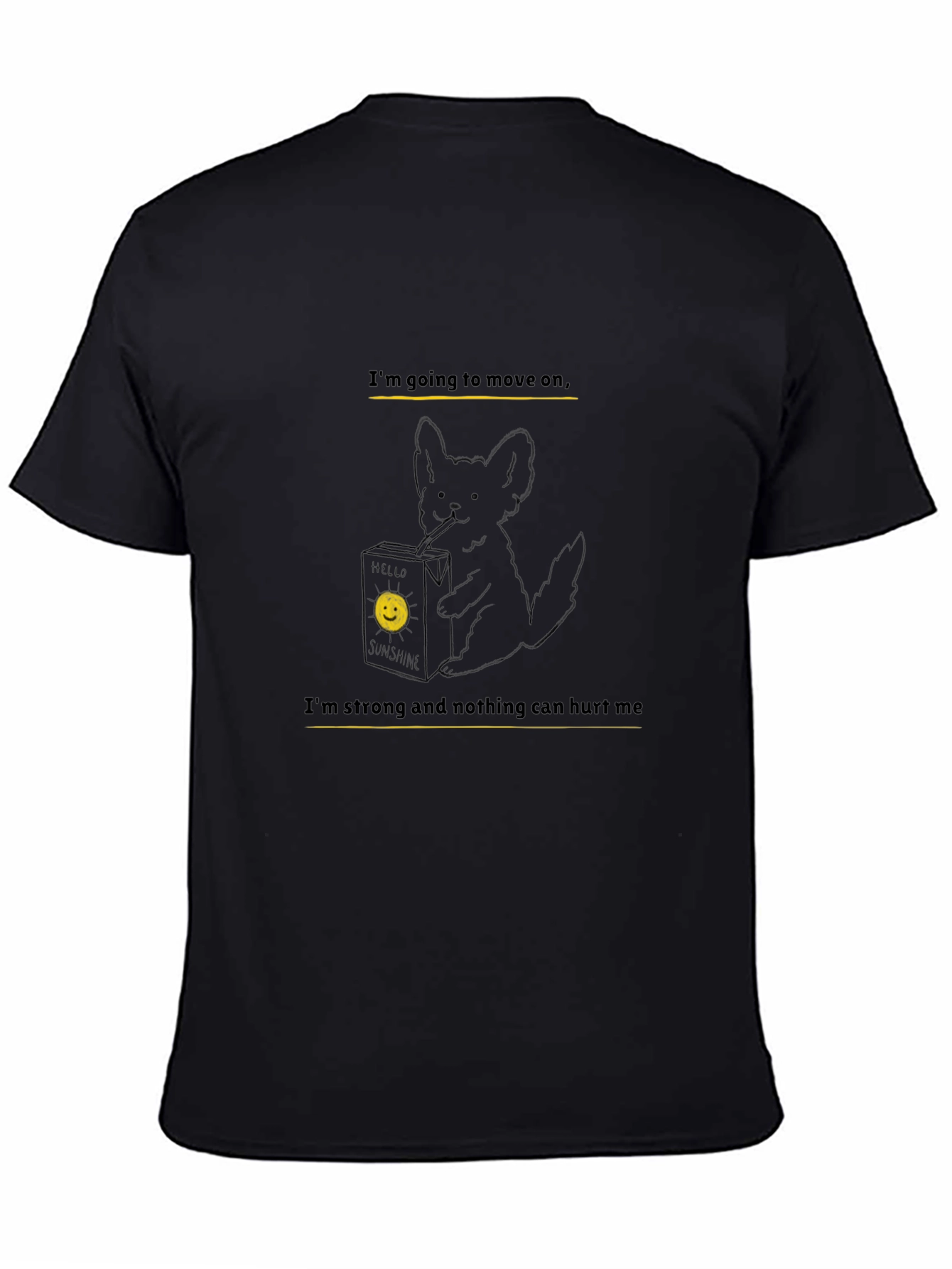 Motivational Graphic T-Shirt: Move On