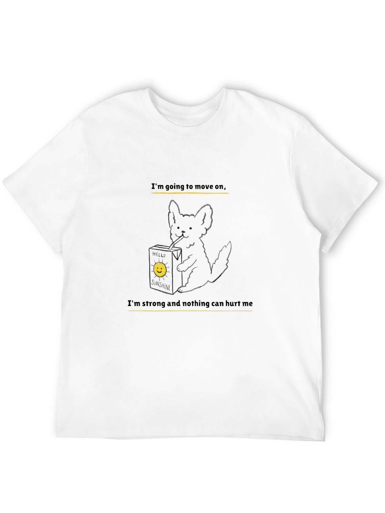 Motivational Graphic T-Shirt: Move On