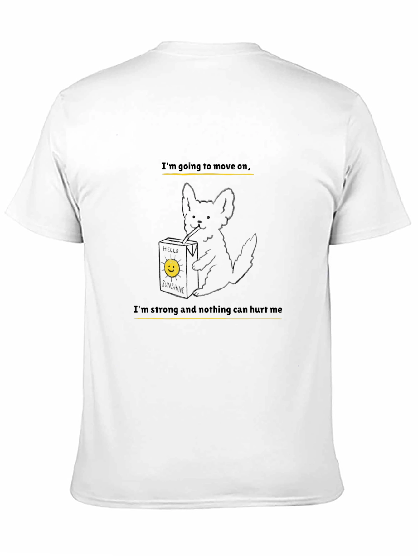 Motivational Graphic T-Shirt: Move On