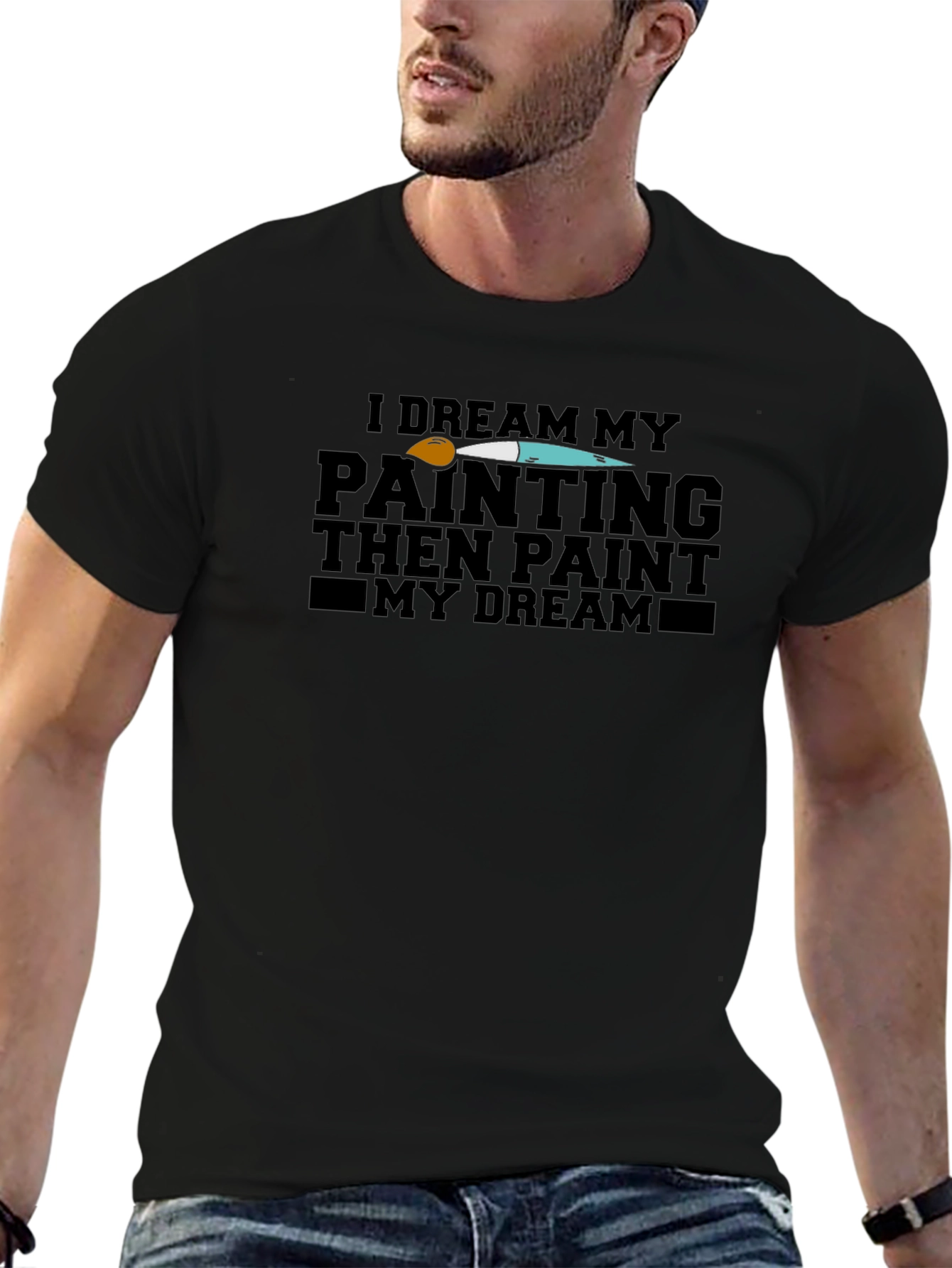 Dream Paint T-Shirt - Artistic Expression Tee