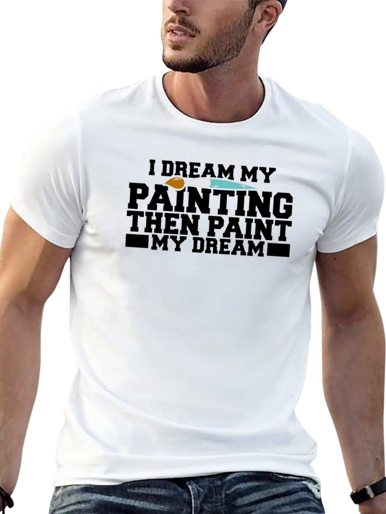 Dream Paint T-Shirt - Artistic Expression Tee