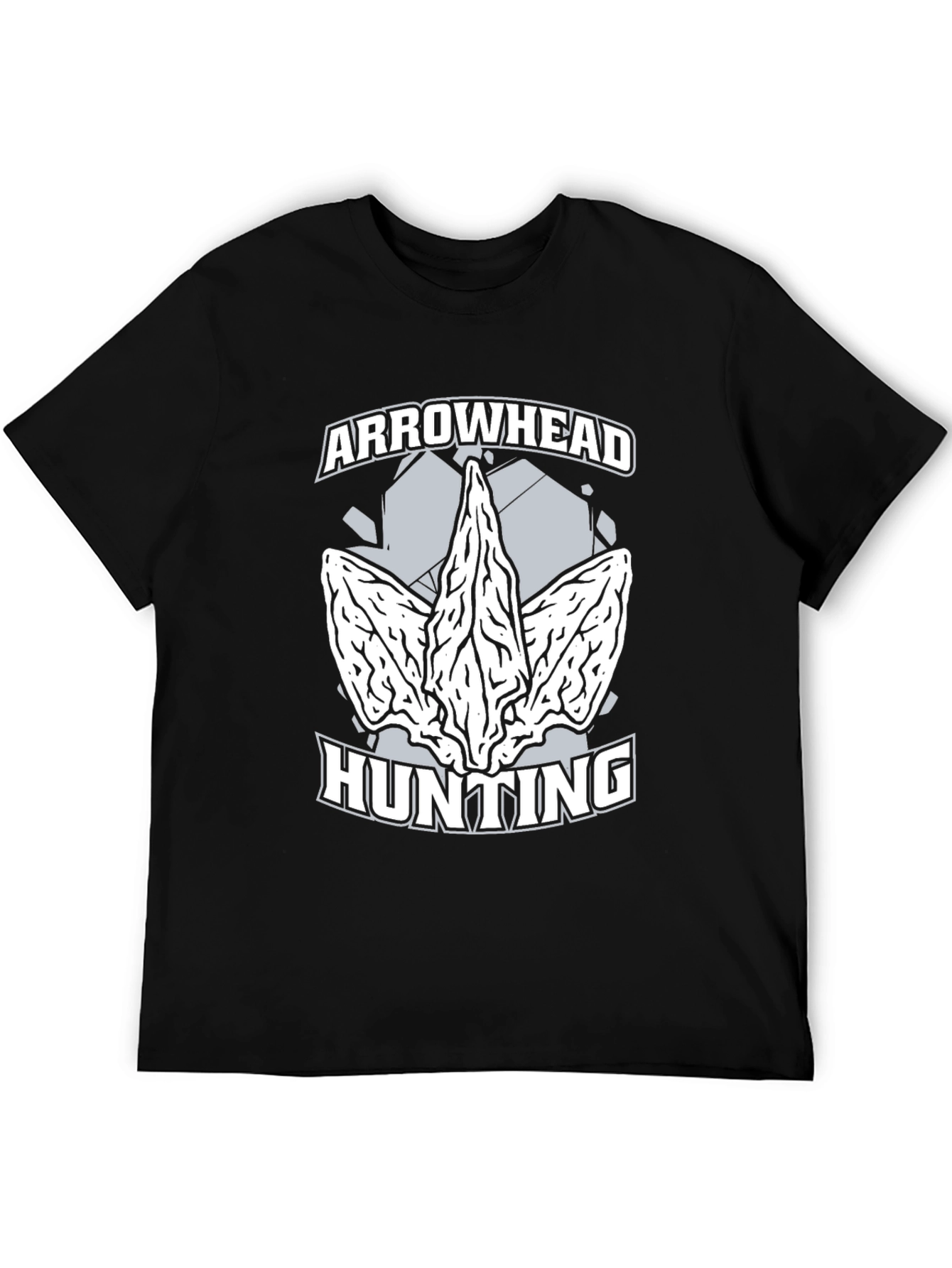 Arrowhead Hunting T-Shirt - Black Graphic Tee
