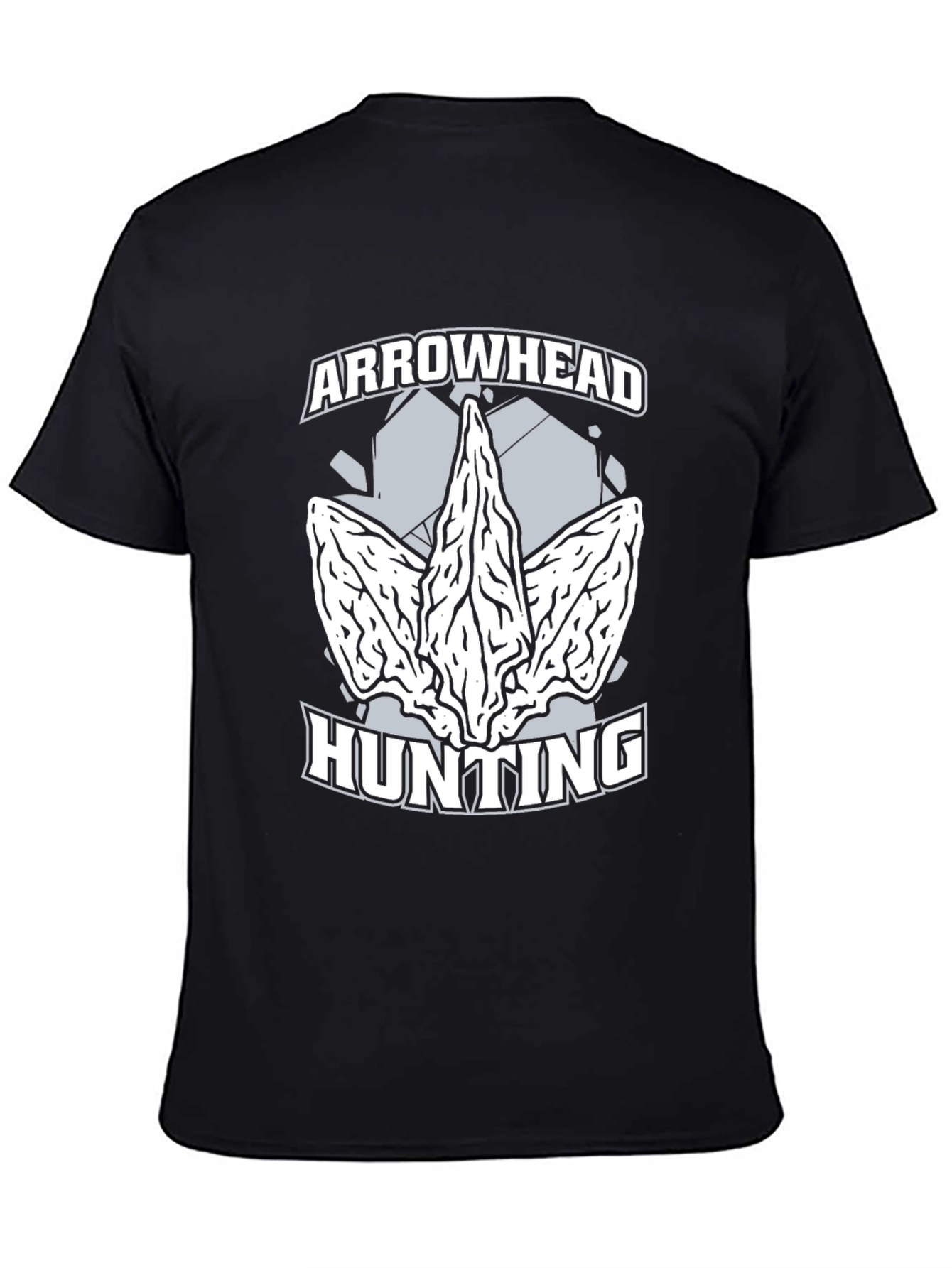 Arrowhead Hunting T-Shirt - Black Graphic Tee