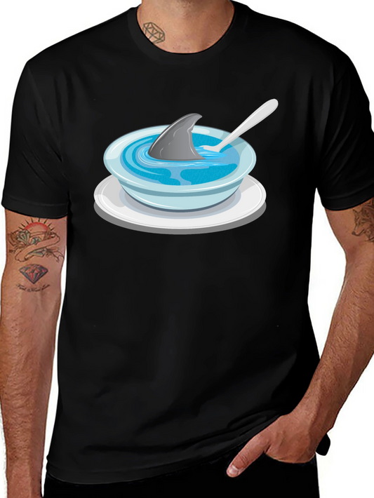 Shark Fin Soup Graphic T-Shirt