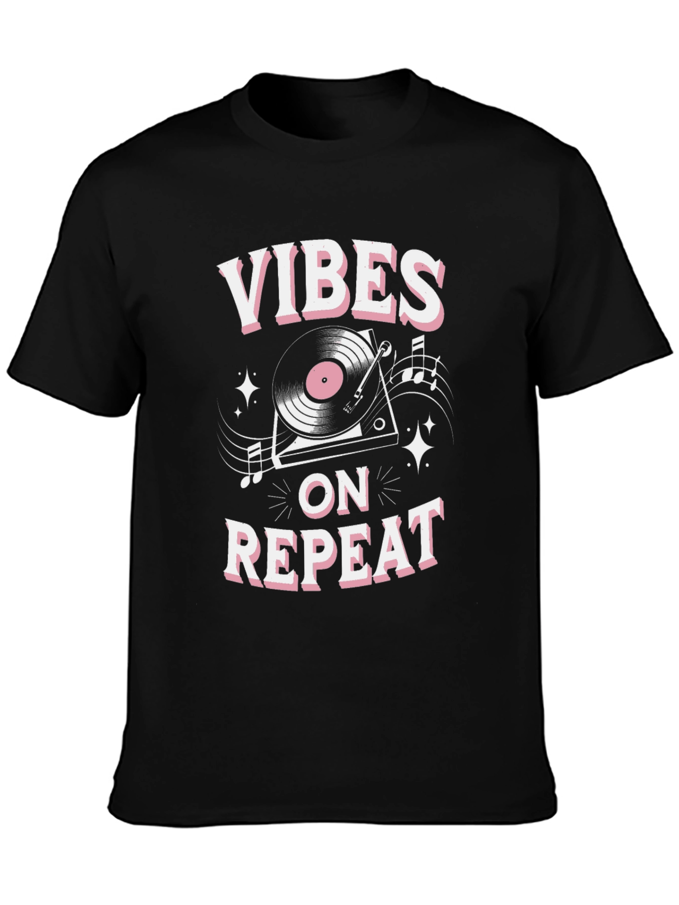 Vibes On Repeat Graphic Tee