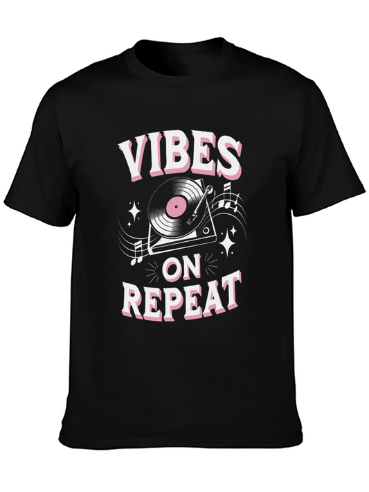 Vibes On Repeat Graphic Tee