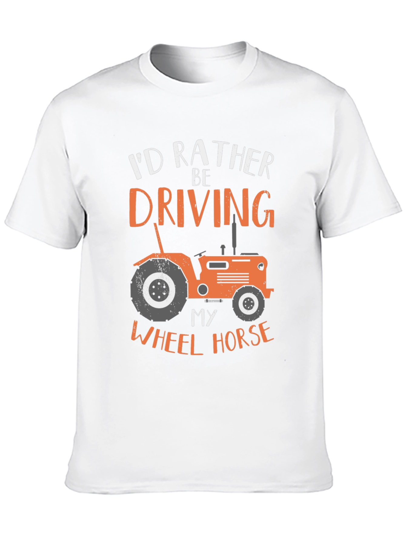Driving Tractor T-Shirt - Wheel Horse Tee