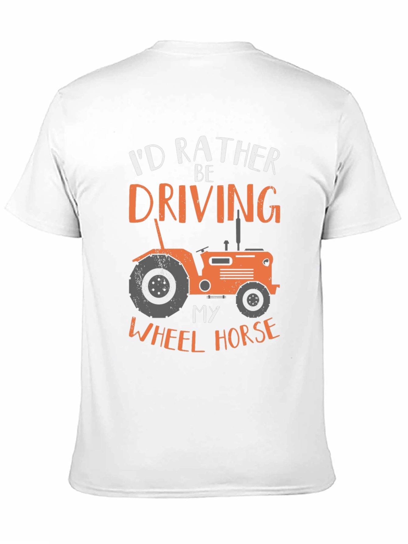 Driving Tractor T-Shirt - Wheel Horse Tee