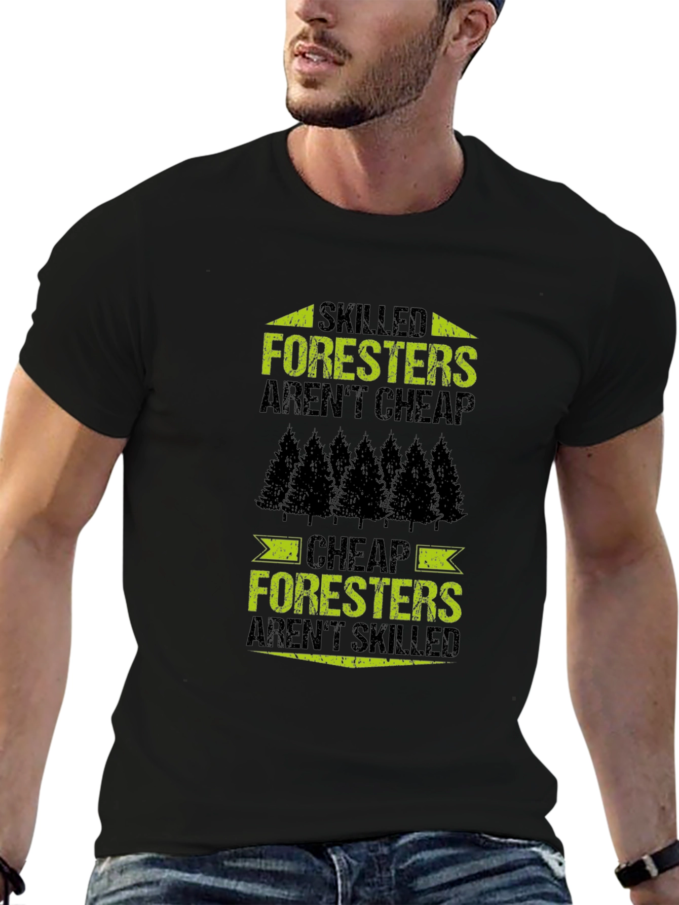 Skilled Foresters Graphic T-Shirt - Black