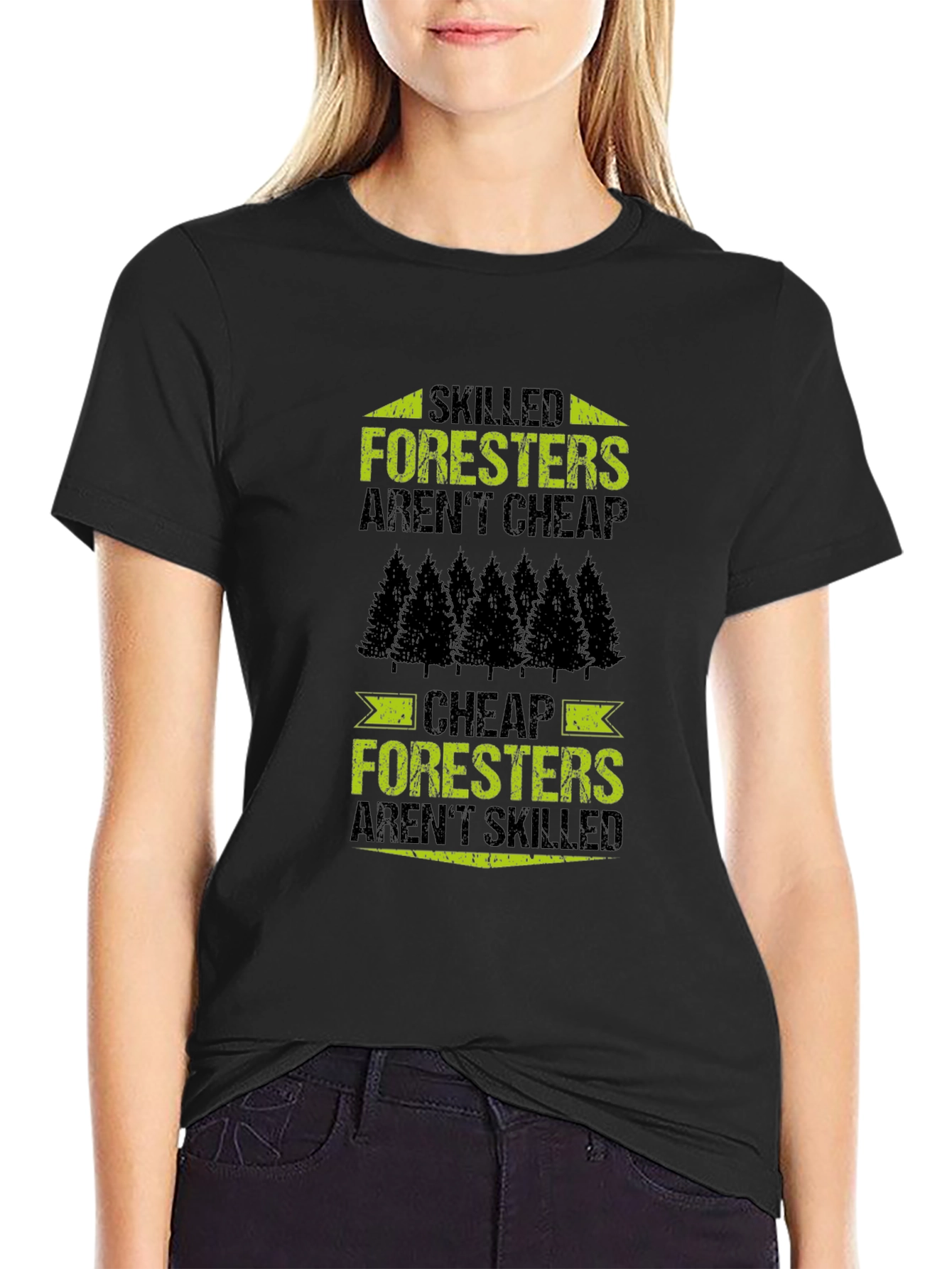 Skilled Foresters Graphic T-Shirt - Black