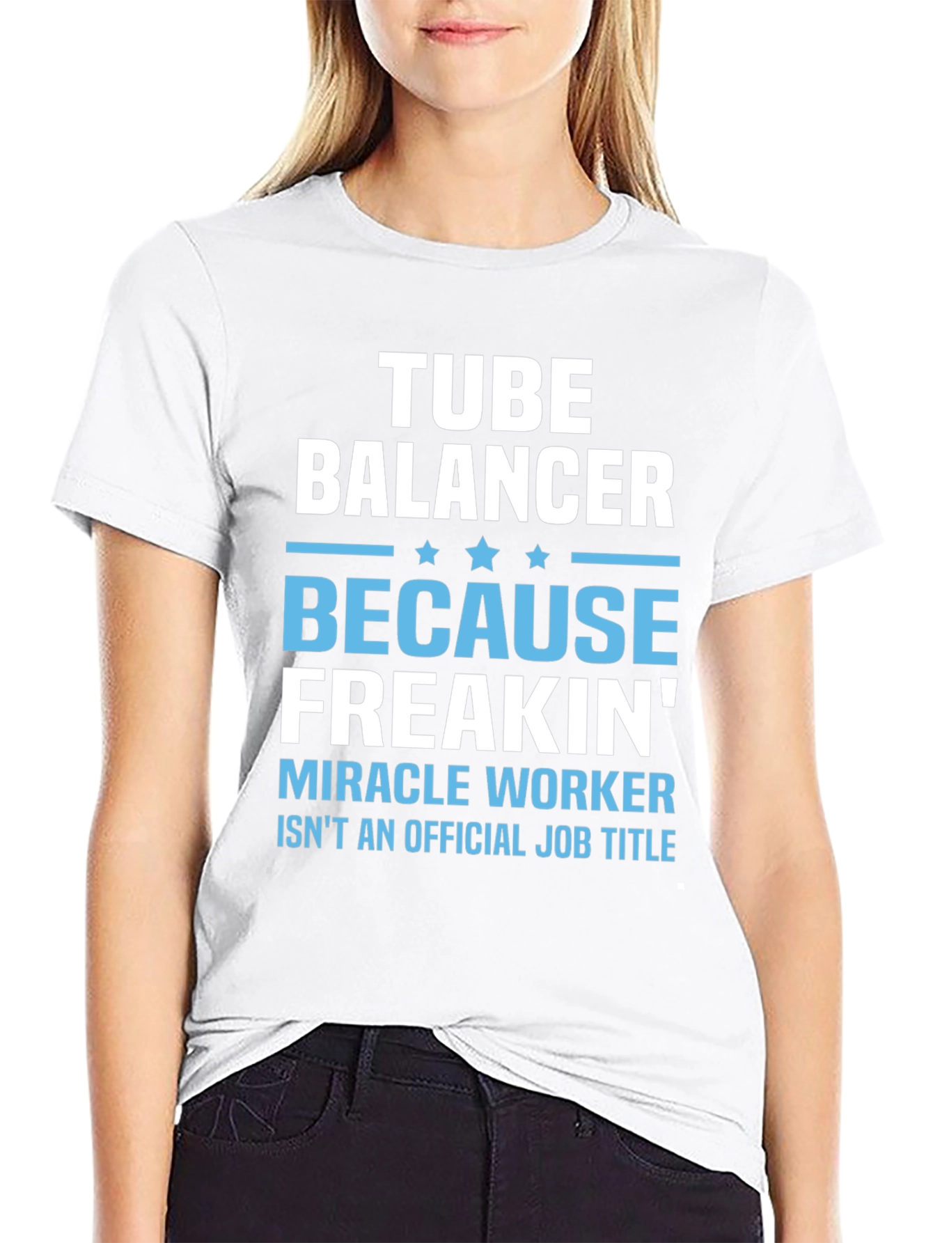 Tube Balancer Funny Job Title T-Shirt