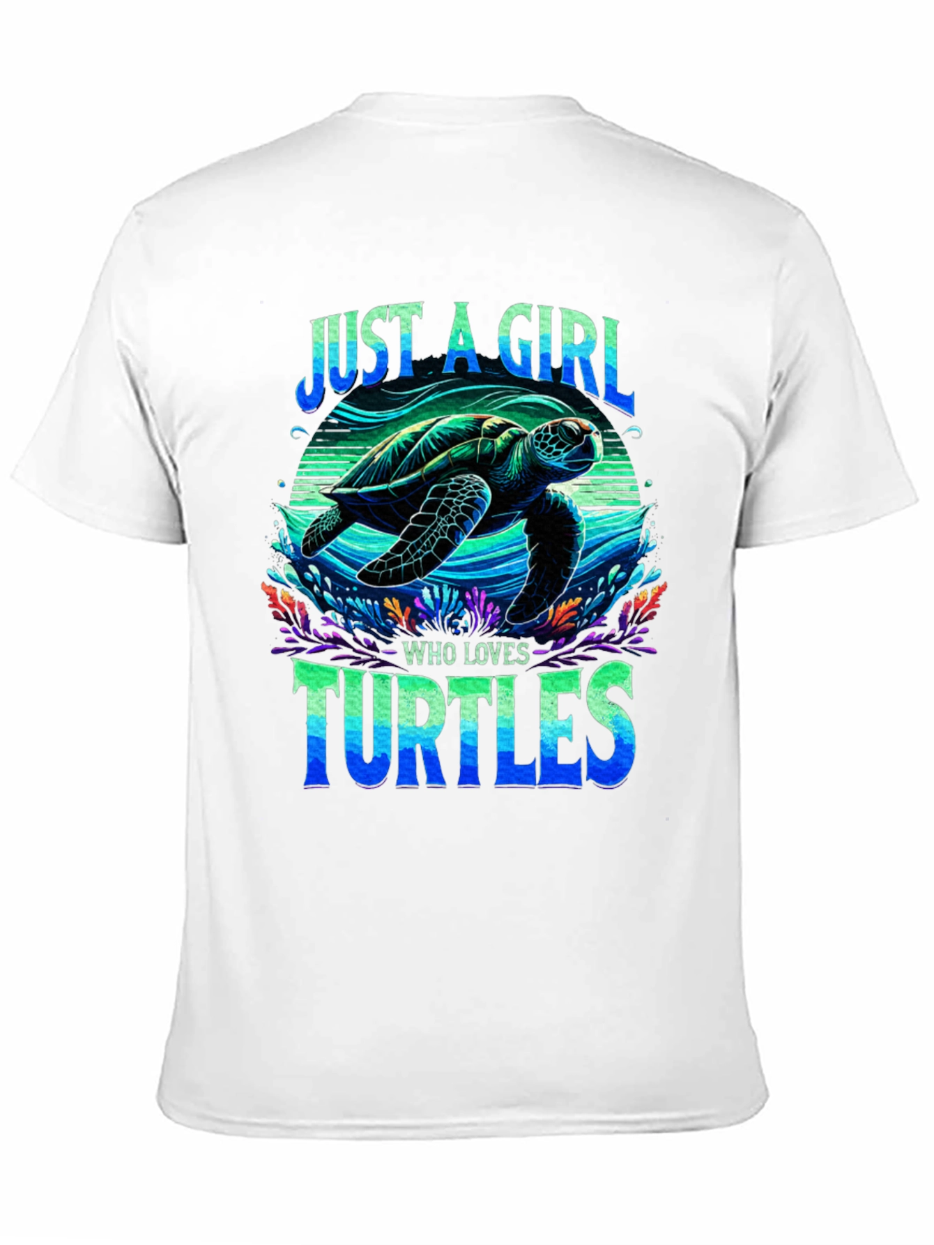 Just a Girl Who Loves Turtles T-Shirt