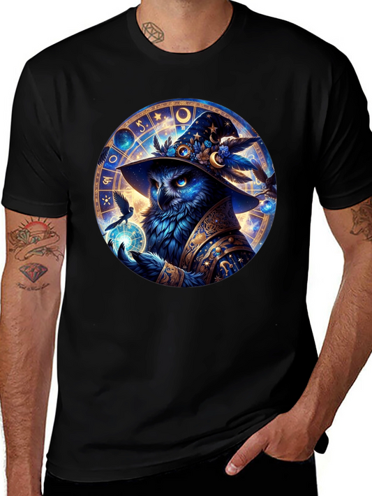 Wizard Owl T-Shirt | Unique Graphic Tee