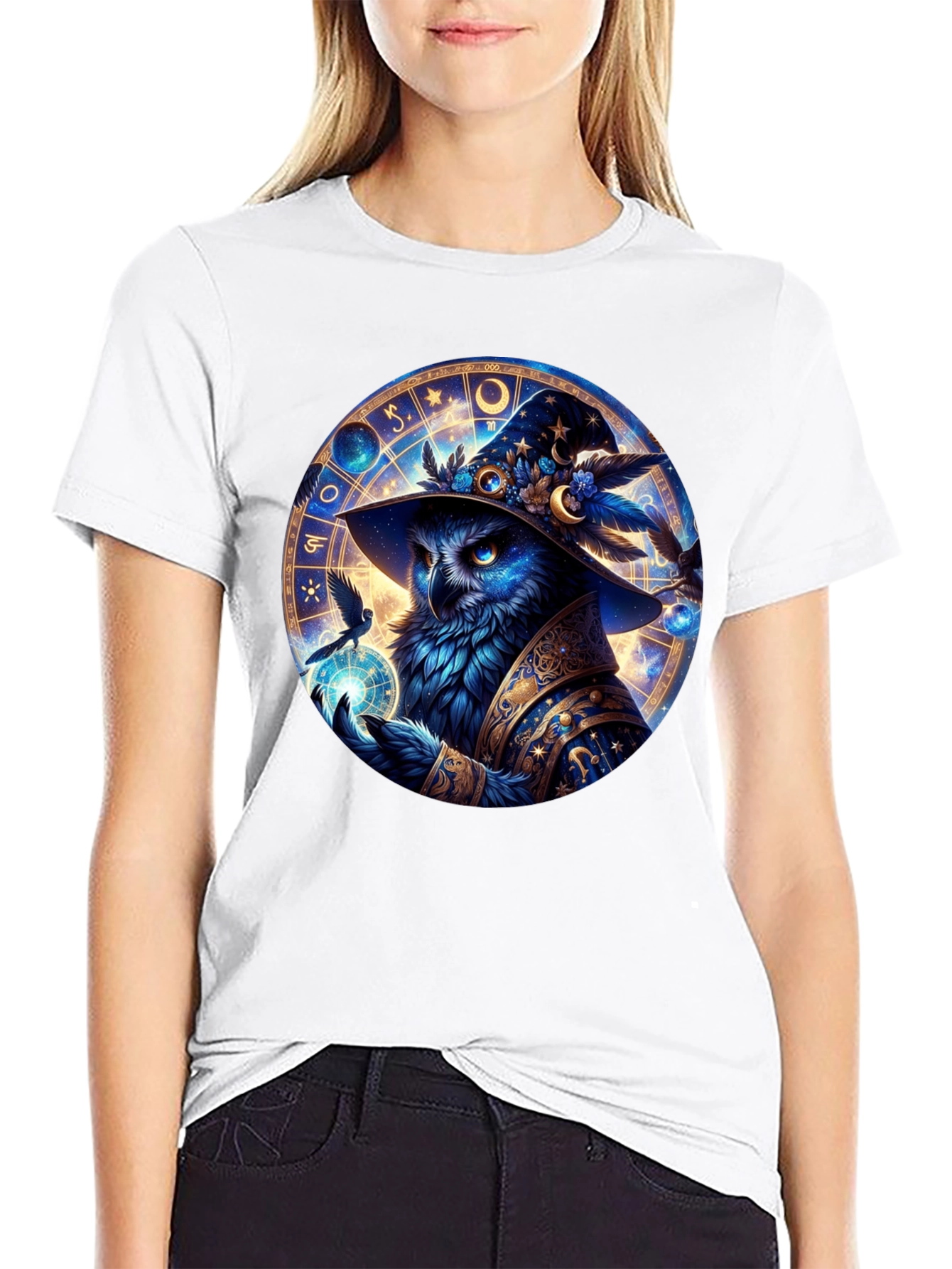Wizard Owl T-Shirt | Unique Graphic Tee