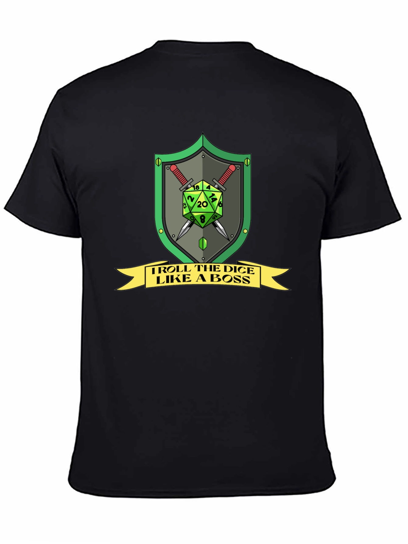 Troll the Dice Like a Boss Graphic Tee