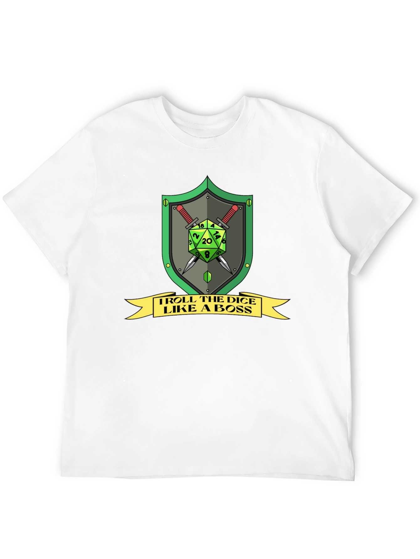 Troll the Dice Like a Boss Graphic Tee