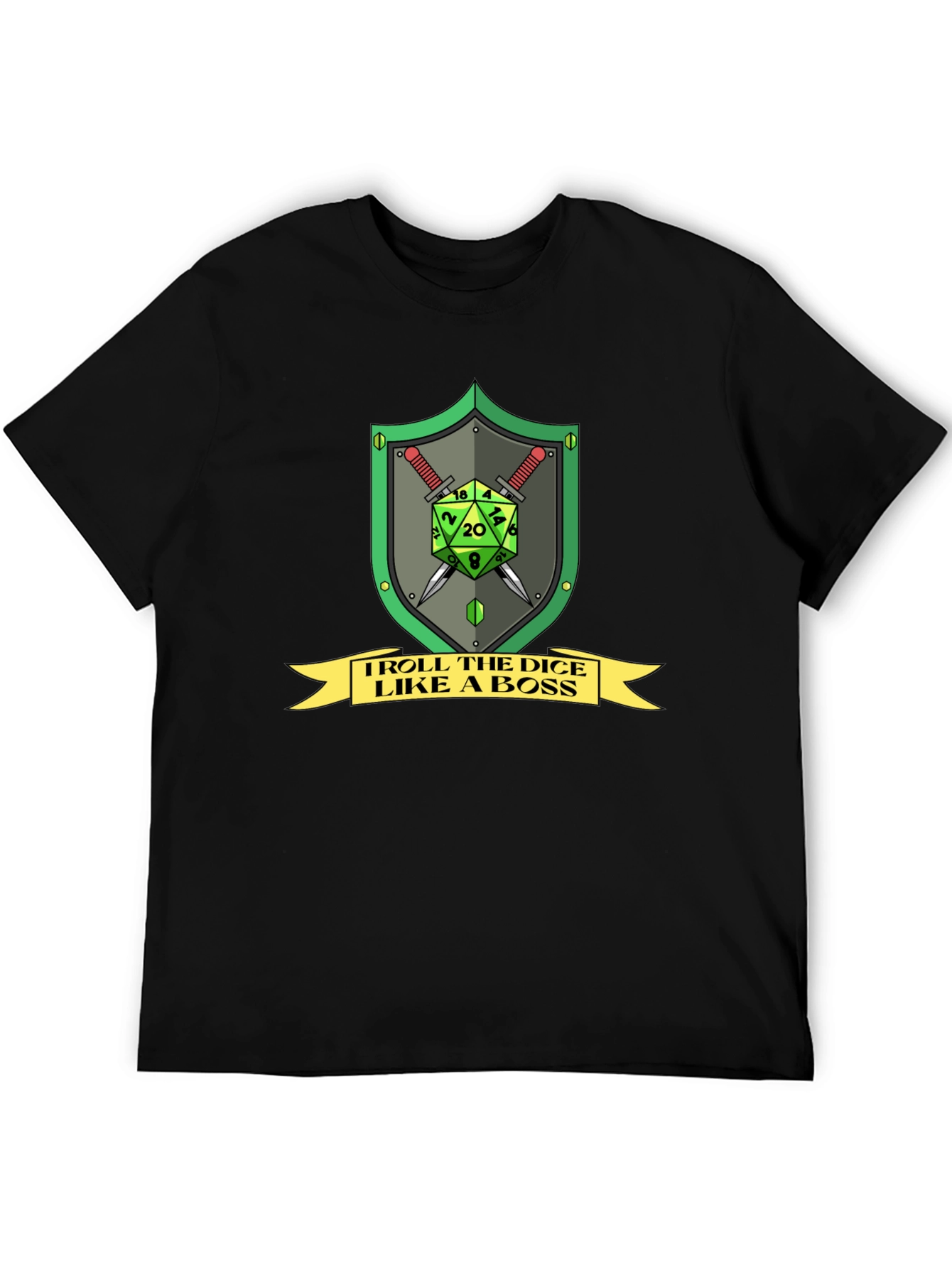 Troll the Dice Like a Boss Graphic Tee