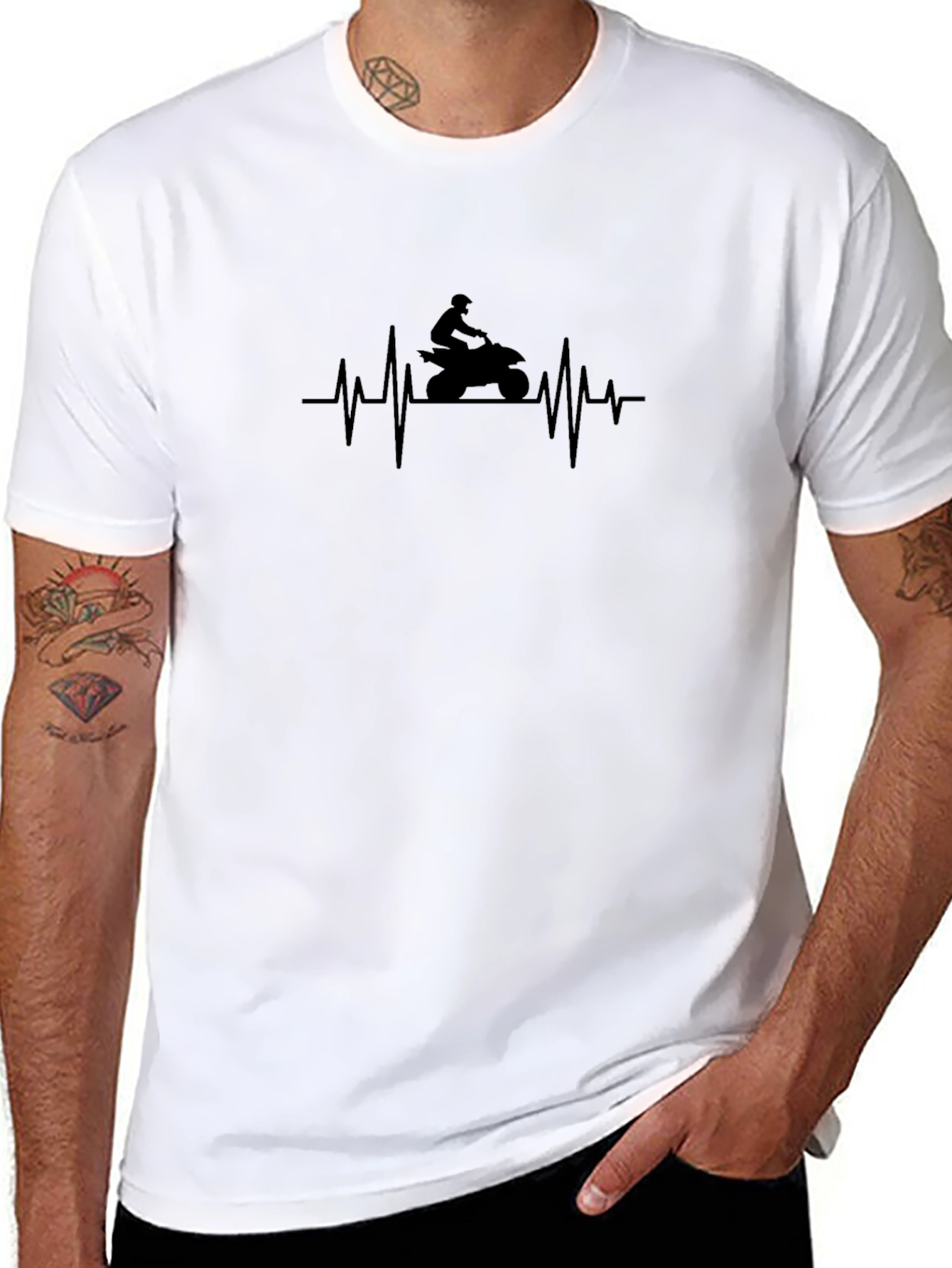 ATV Heartbeat T-Shirt - Ride On!